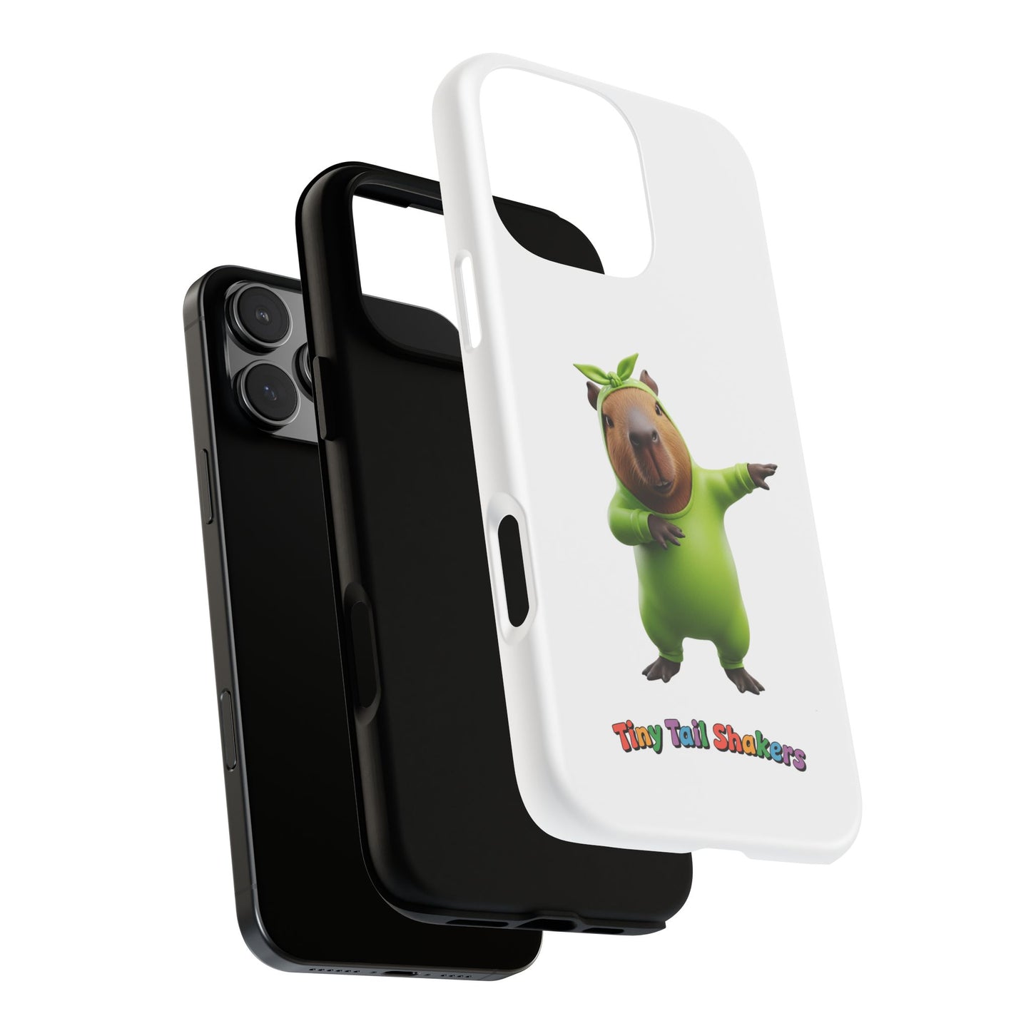 Happy Capybara Tiny Tail Shaker | Phone Case
