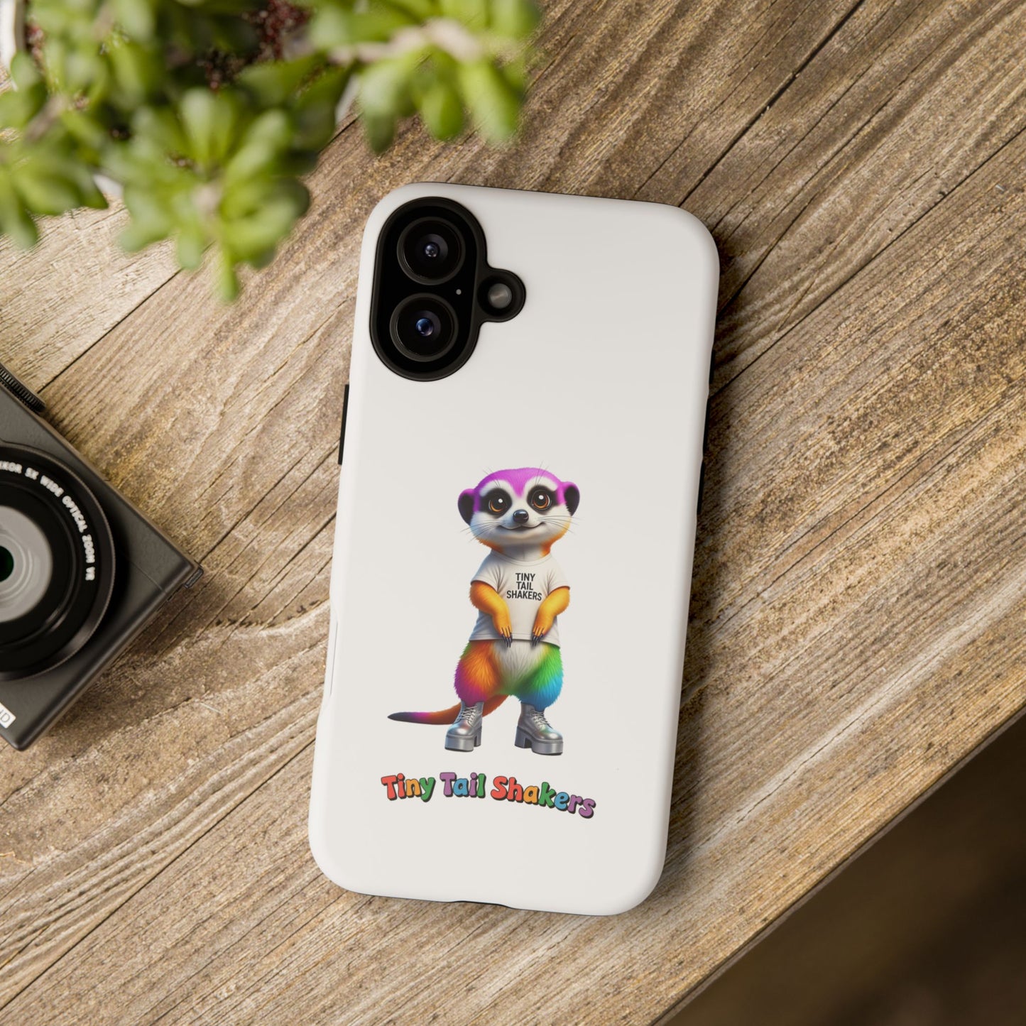 Rainbow Meerkat 2 Tiny Tail Shaker | Phone Case