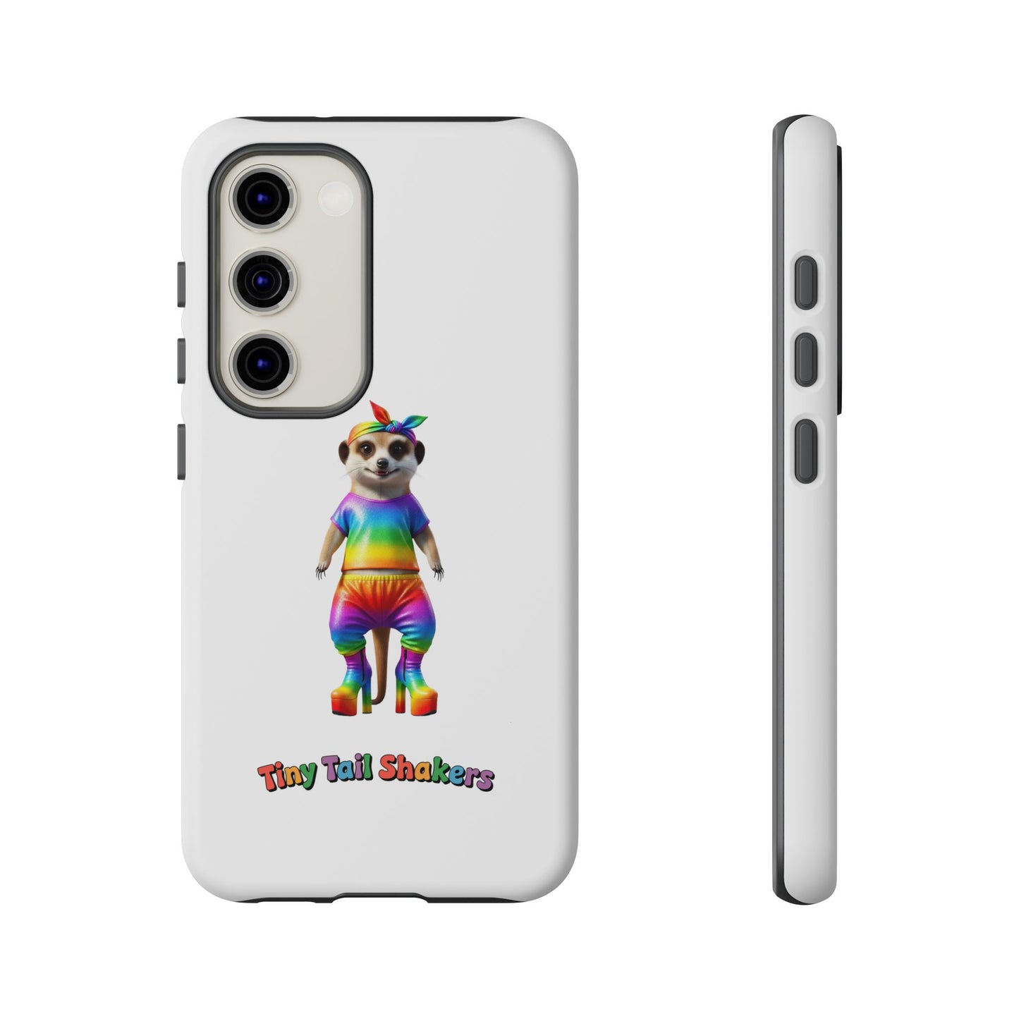 Rainbow Meerkat Tiny Tail Shaker | Phone Case