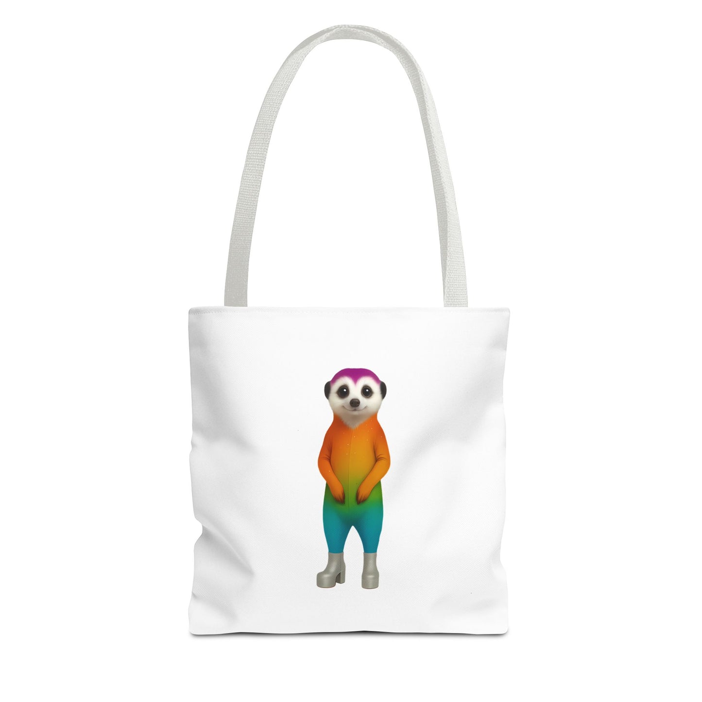 OG Rainbow Meerkat Tote Bag