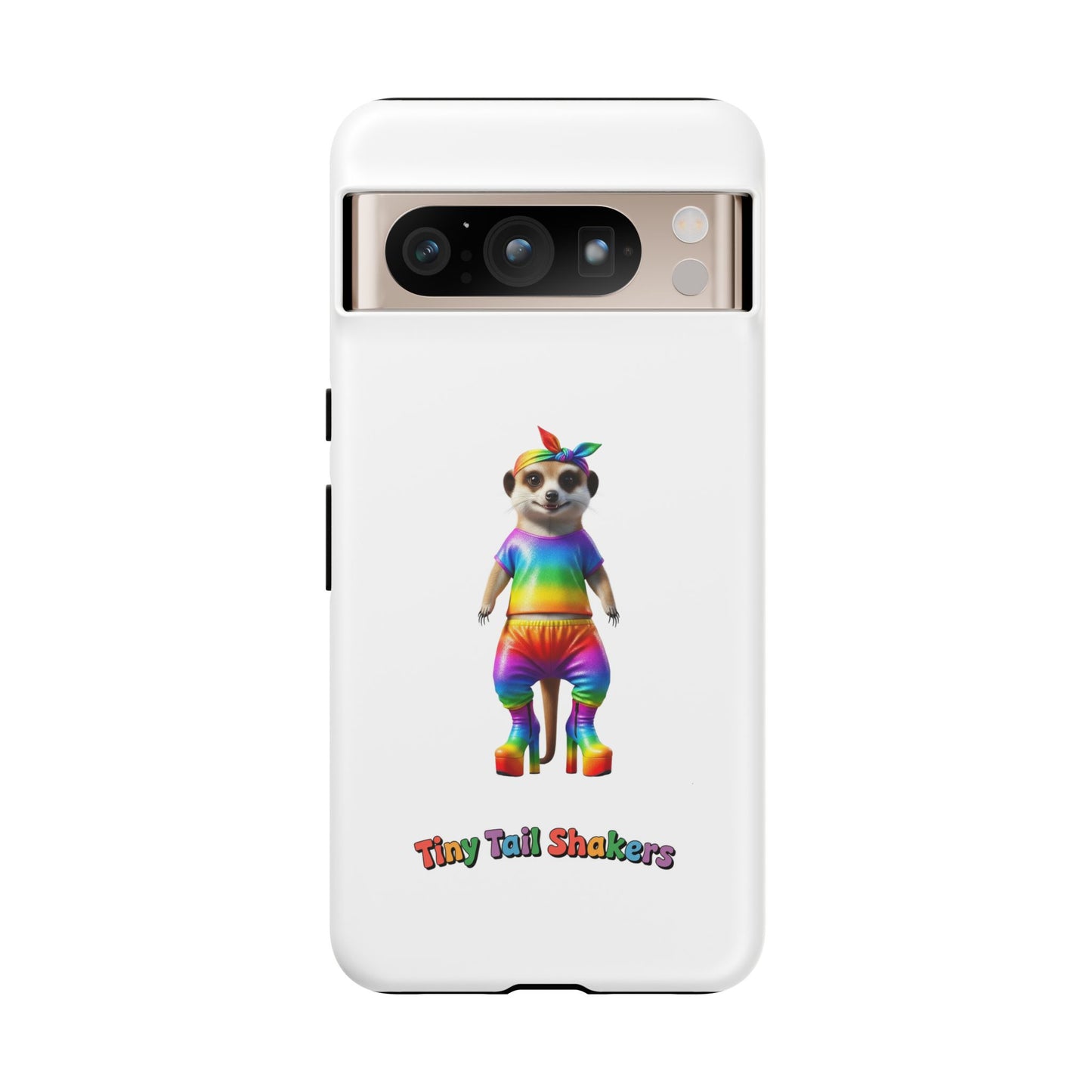 Rainbow Meerkat Tiny Tail Shaker | Phone Case
