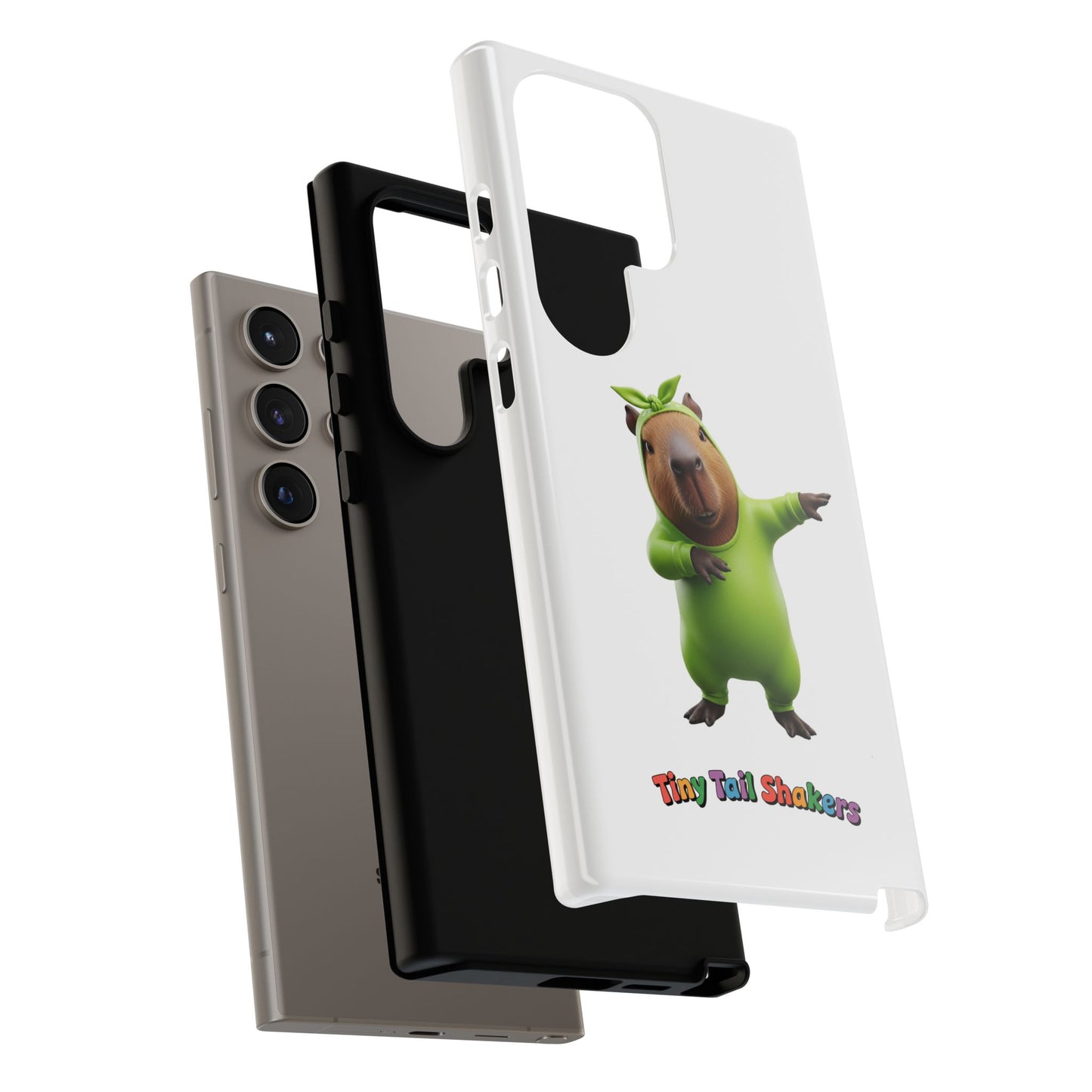 Happy Capybara Tiny Tail Shaker | Phone Case