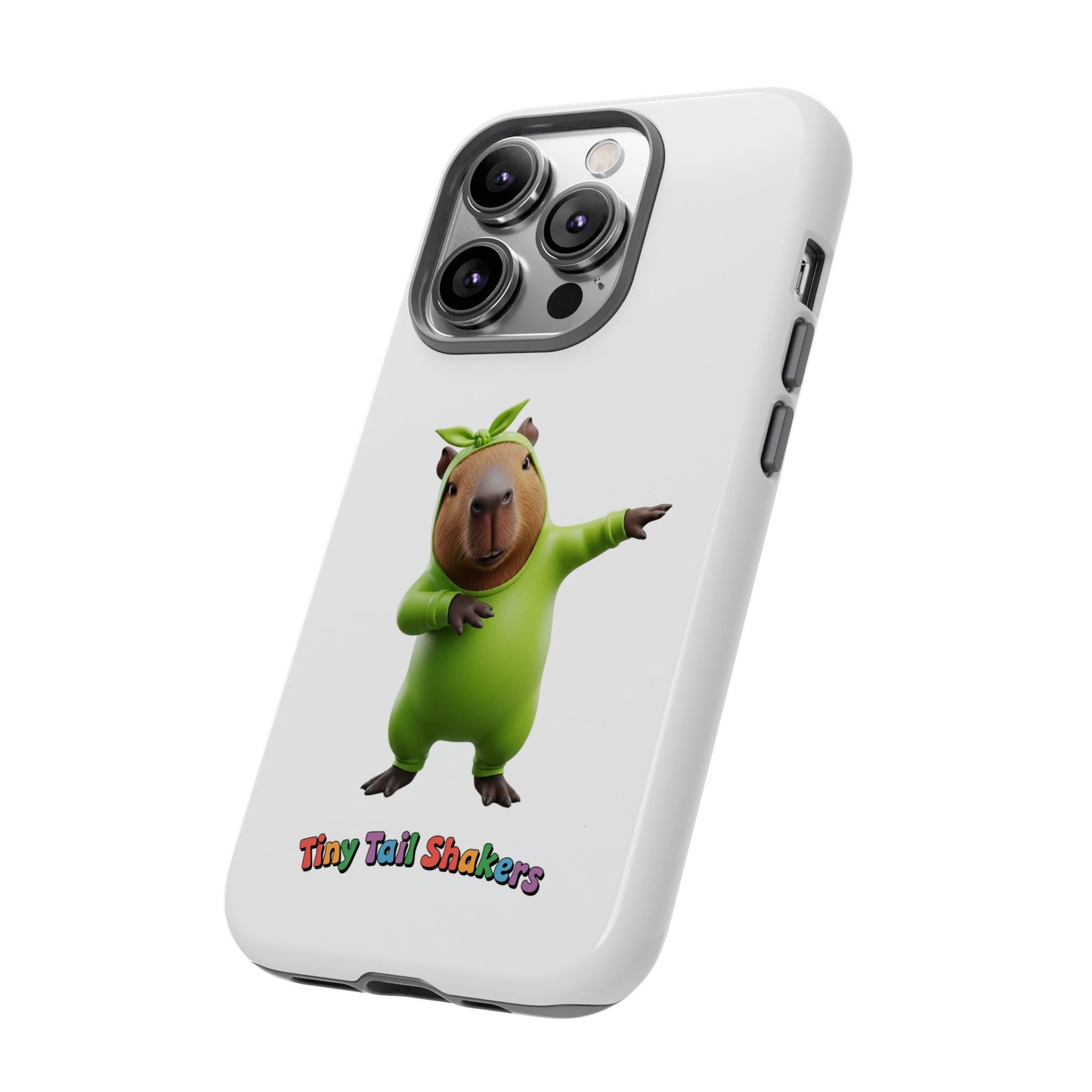 Happy Capybara Tiny Tail Shaker | Phone Case
