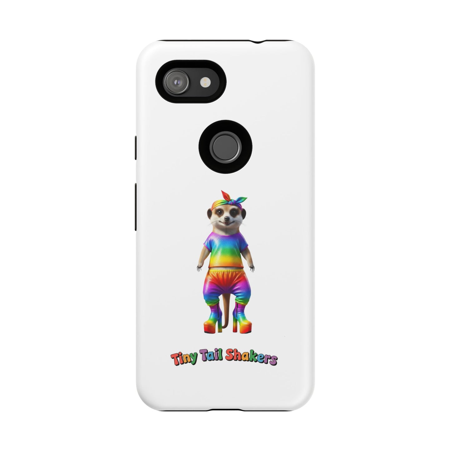 Rainbow Meerkat Tiny Tail Shaker | Phone Case