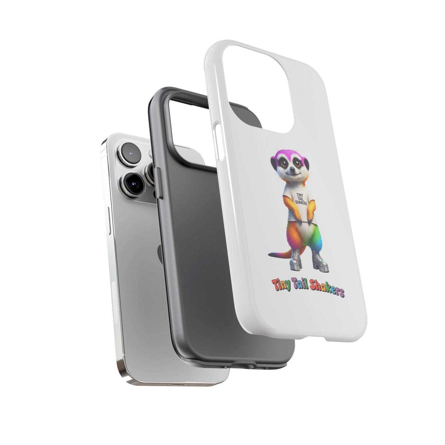 Rainbow Meerkat 2 Tiny Tail Shaker | Phone Case