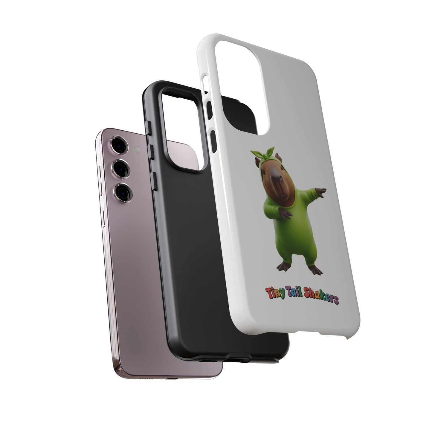 Happy Capybara Tiny Tail Shaker | Phone Case