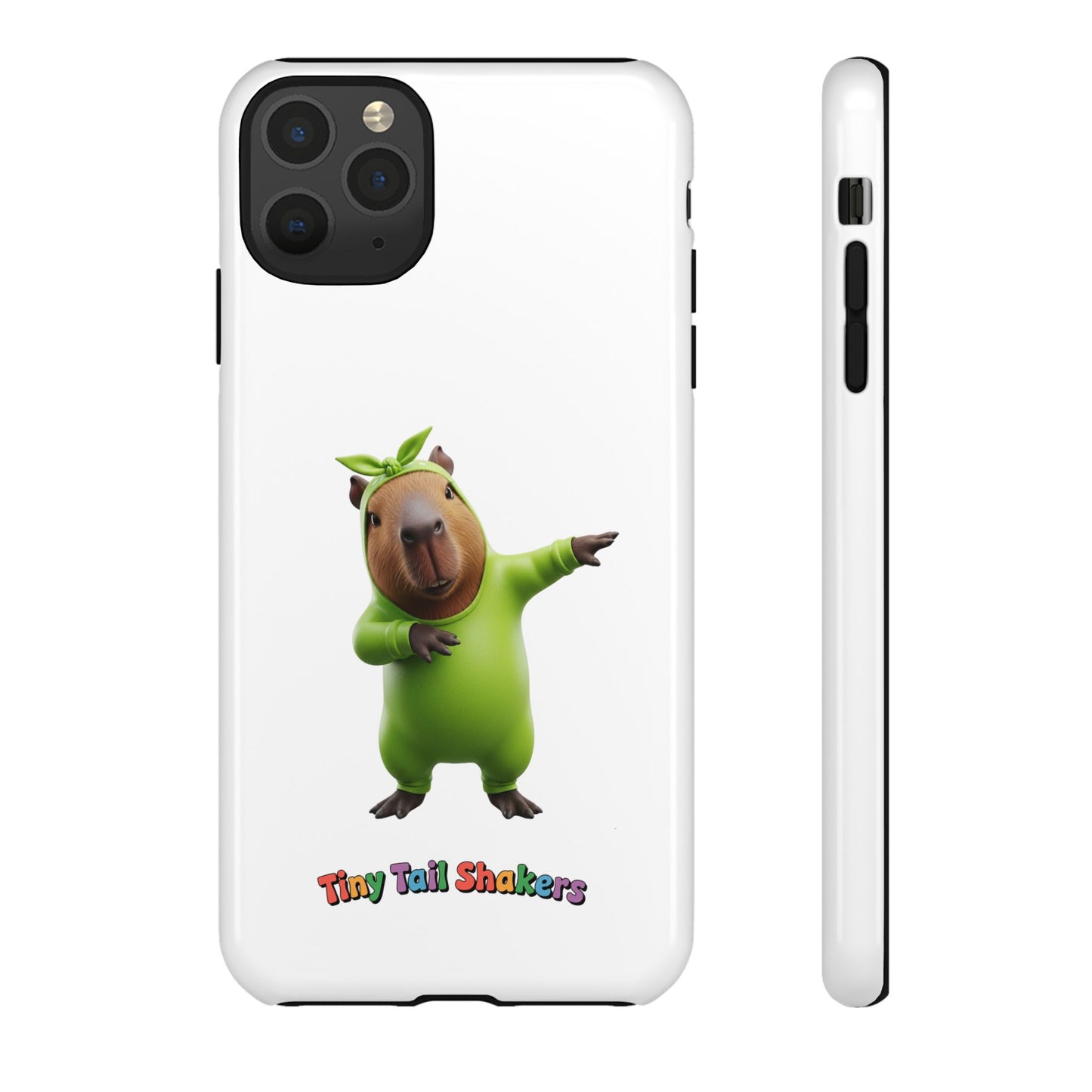 Happy Capybara Tiny Tail Shaker | Phone Case