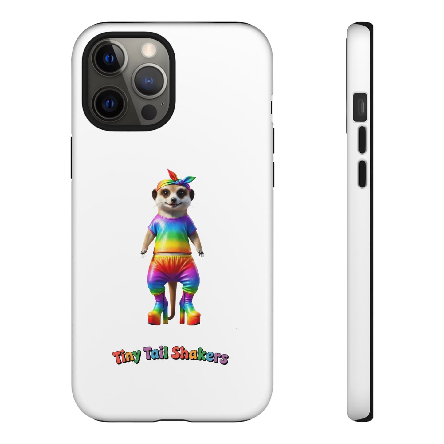 Rainbow Meerkat Tiny Tail Shaker | Phone Case