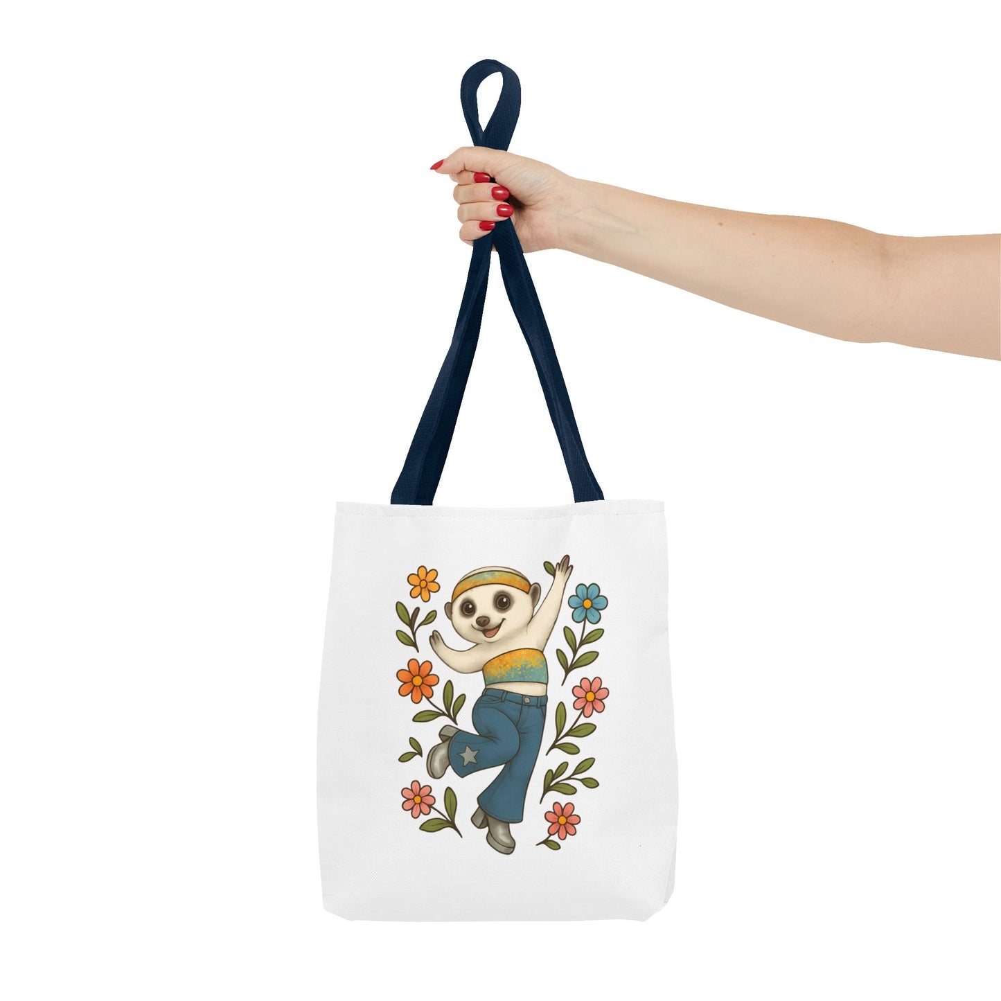 Bohemian Meerkat Tote Bag