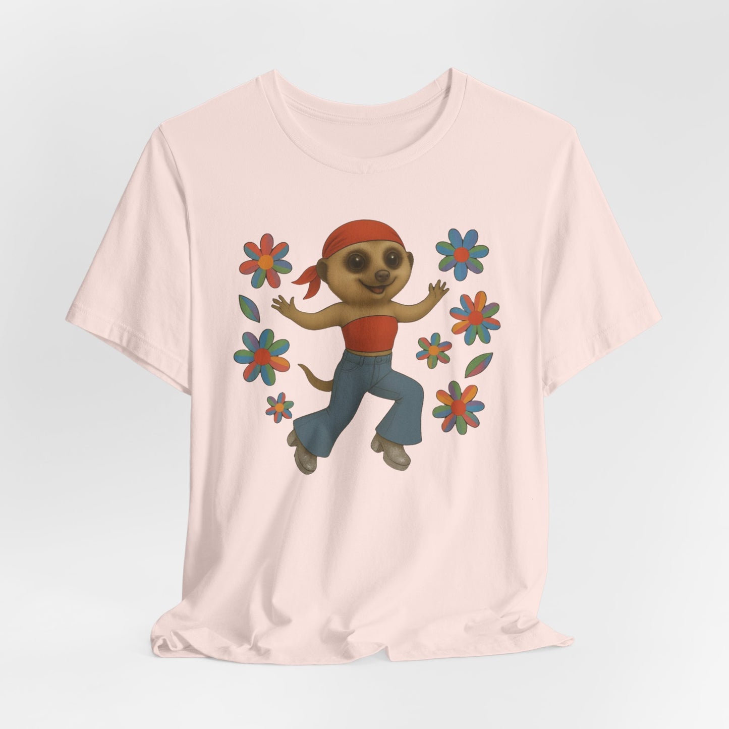 Retro Bell Bottom Meerkat | Maximum Good Vibes