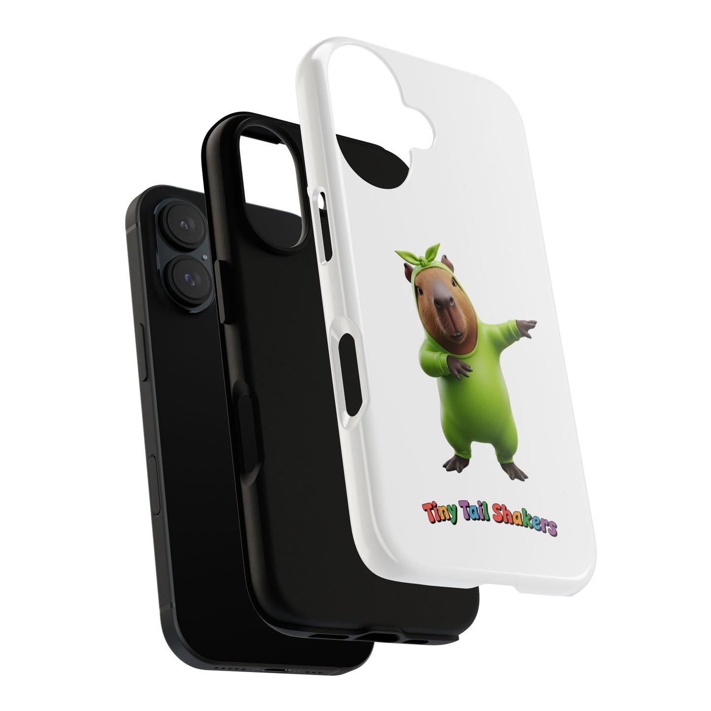 Happy Capybara Tiny Tail Shaker | Phone Case