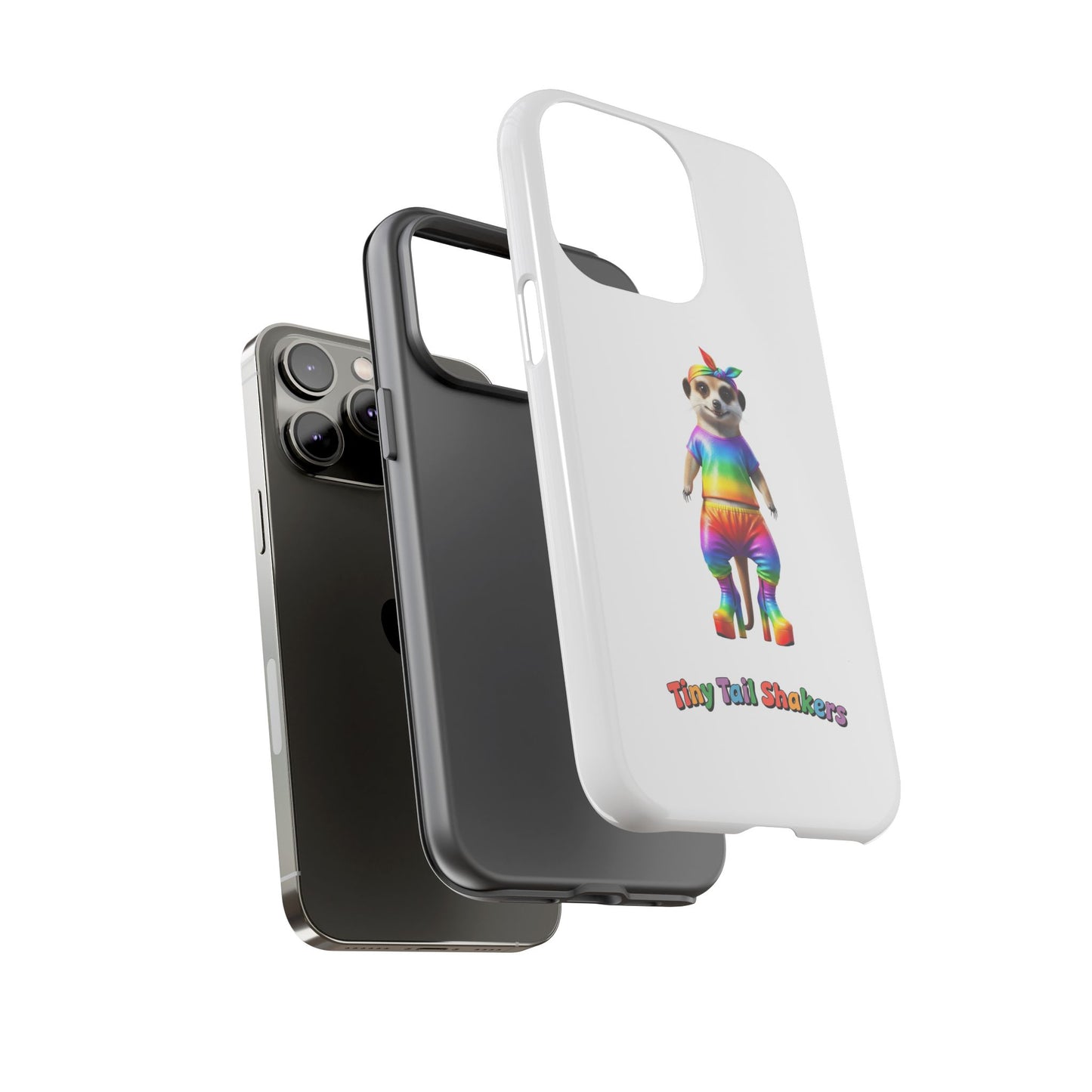 Rainbow Meerkat Tiny Tail Shaker | Phone Case
