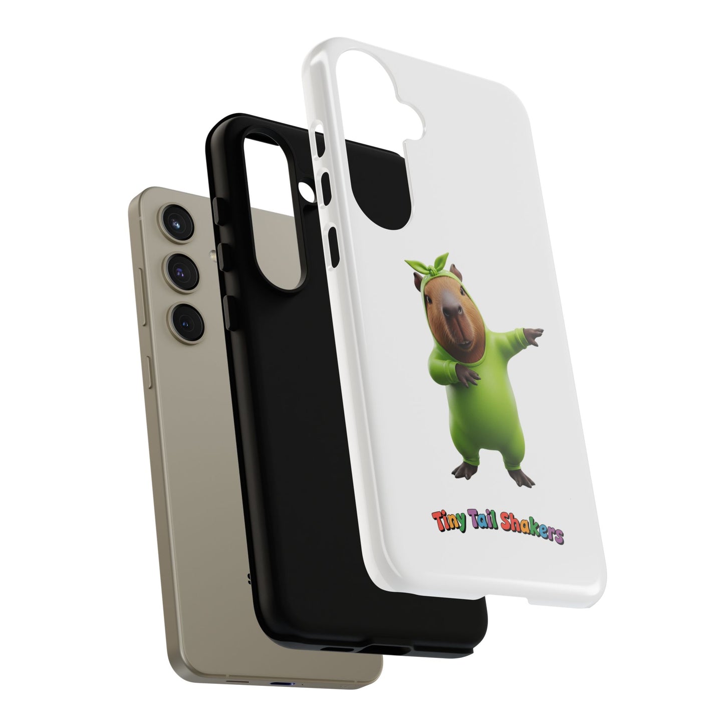 Happy Capybara Tiny Tail Shaker | Phone Case