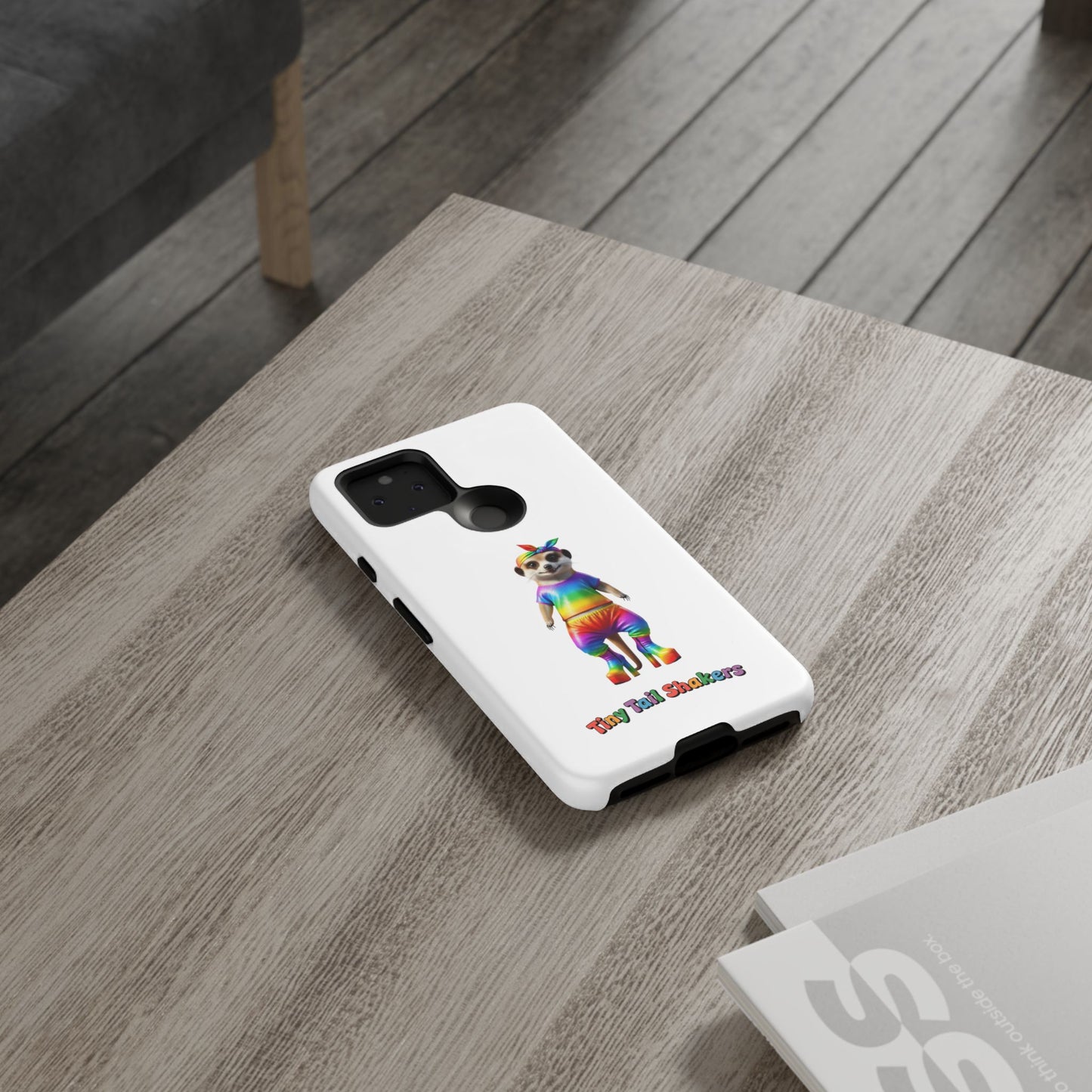 Rainbow Meerkat Tiny Tail Shaker | Phone Case