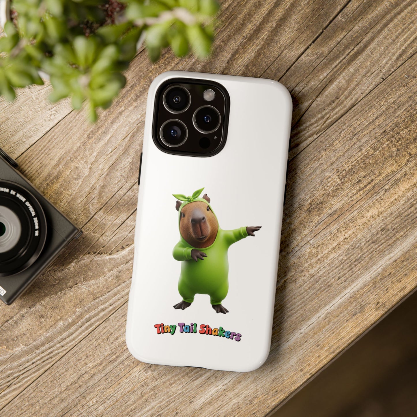 Happy Capybara Tiny Tail Shaker | Phone Case