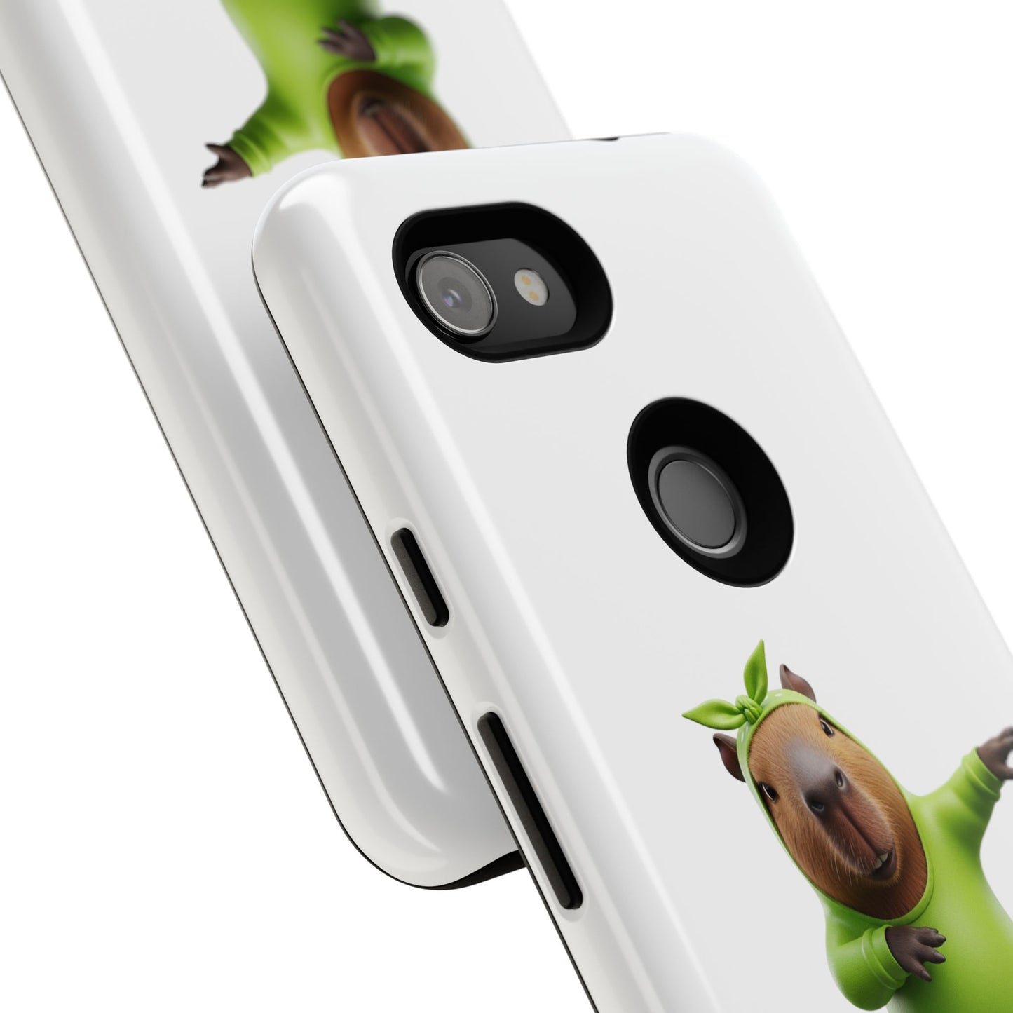 Happy Capybara Tiny Tail Shaker | Phone Case