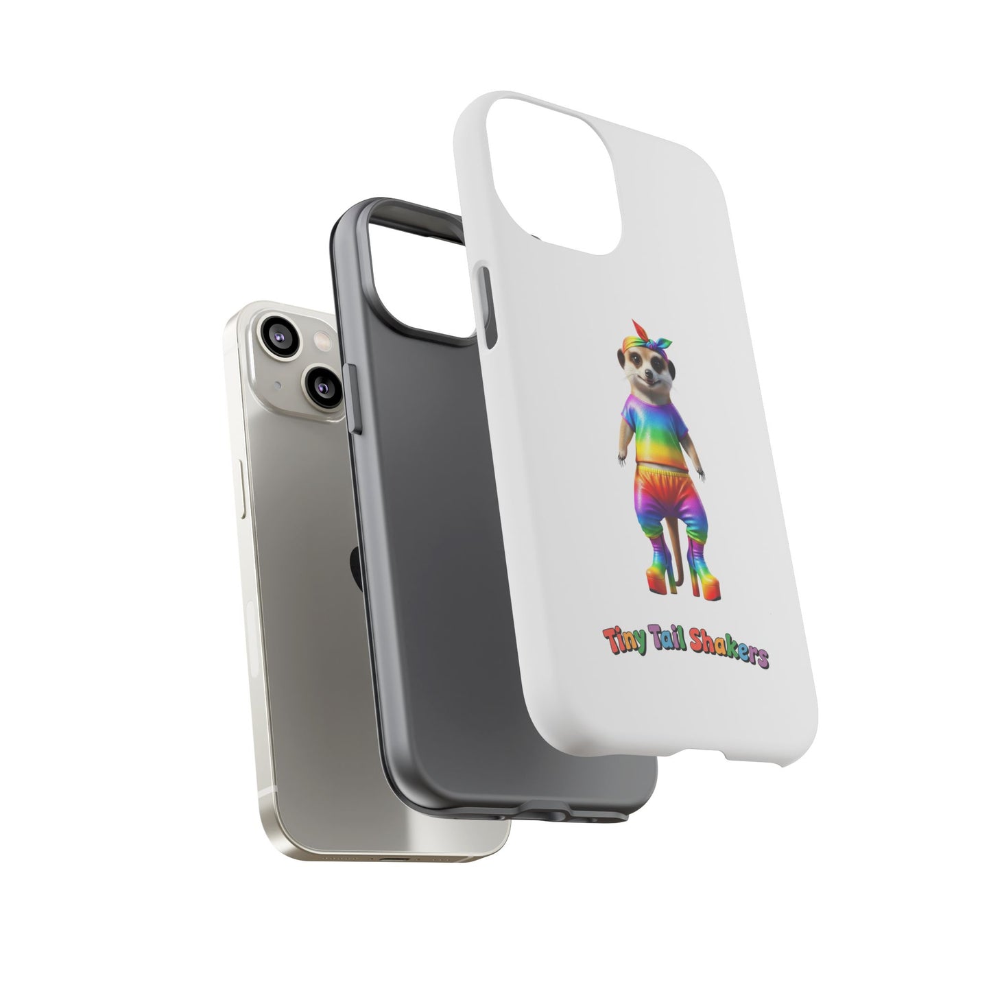 Rainbow Meerkat Tiny Tail Shaker | Phone Case