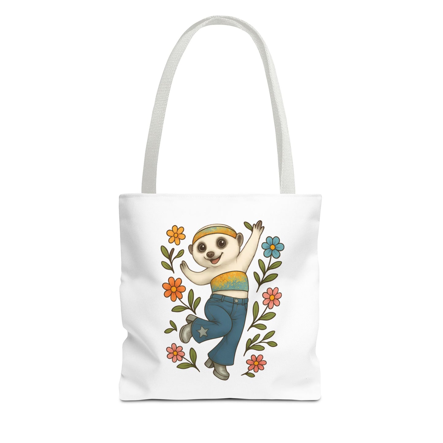 Bohemian Meerkat Tote Bag