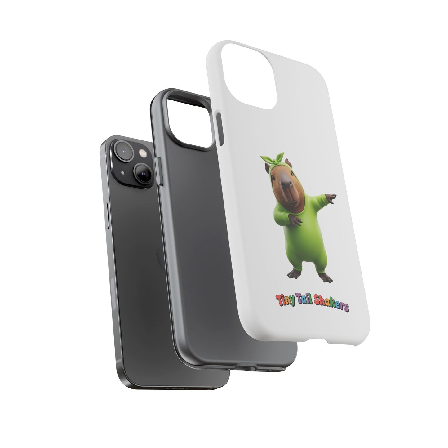 Happy Capybara Tiny Tail Shaker | Phone Case