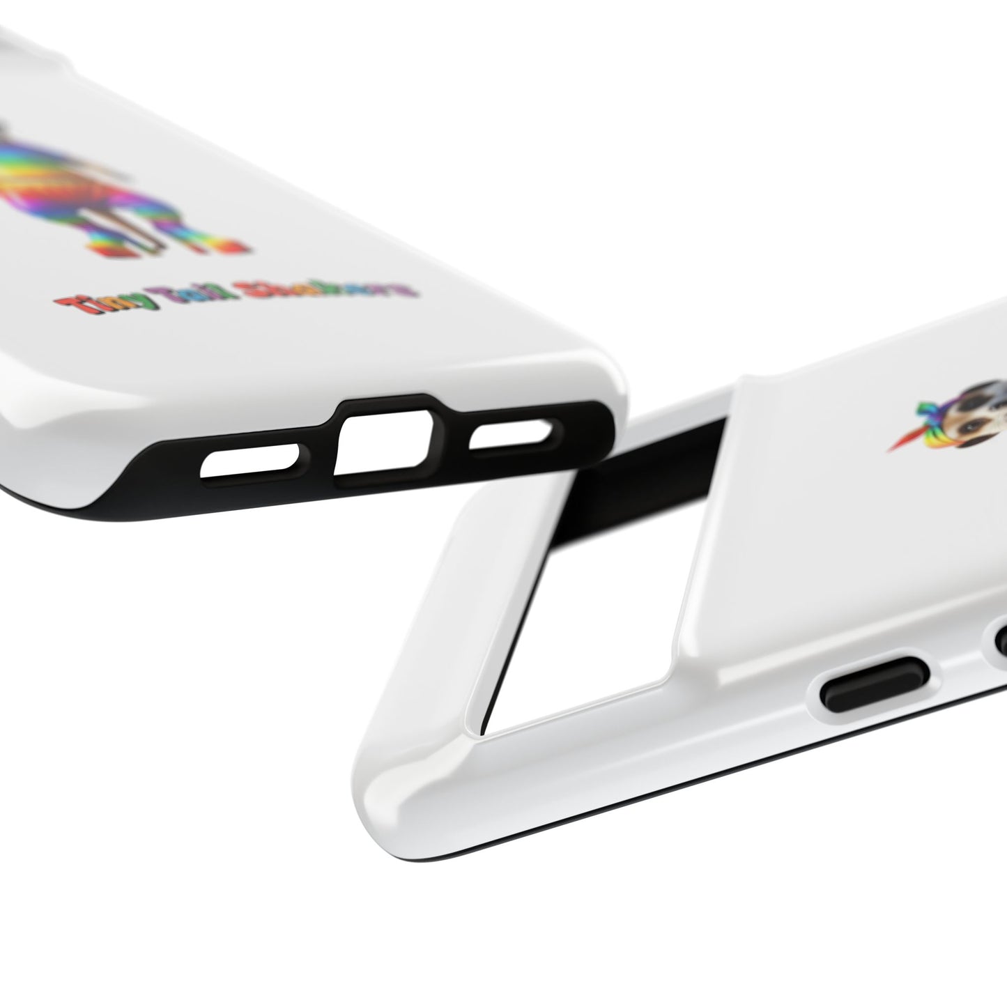 Rainbow Meerkat Tiny Tail Shaker | Phone Case