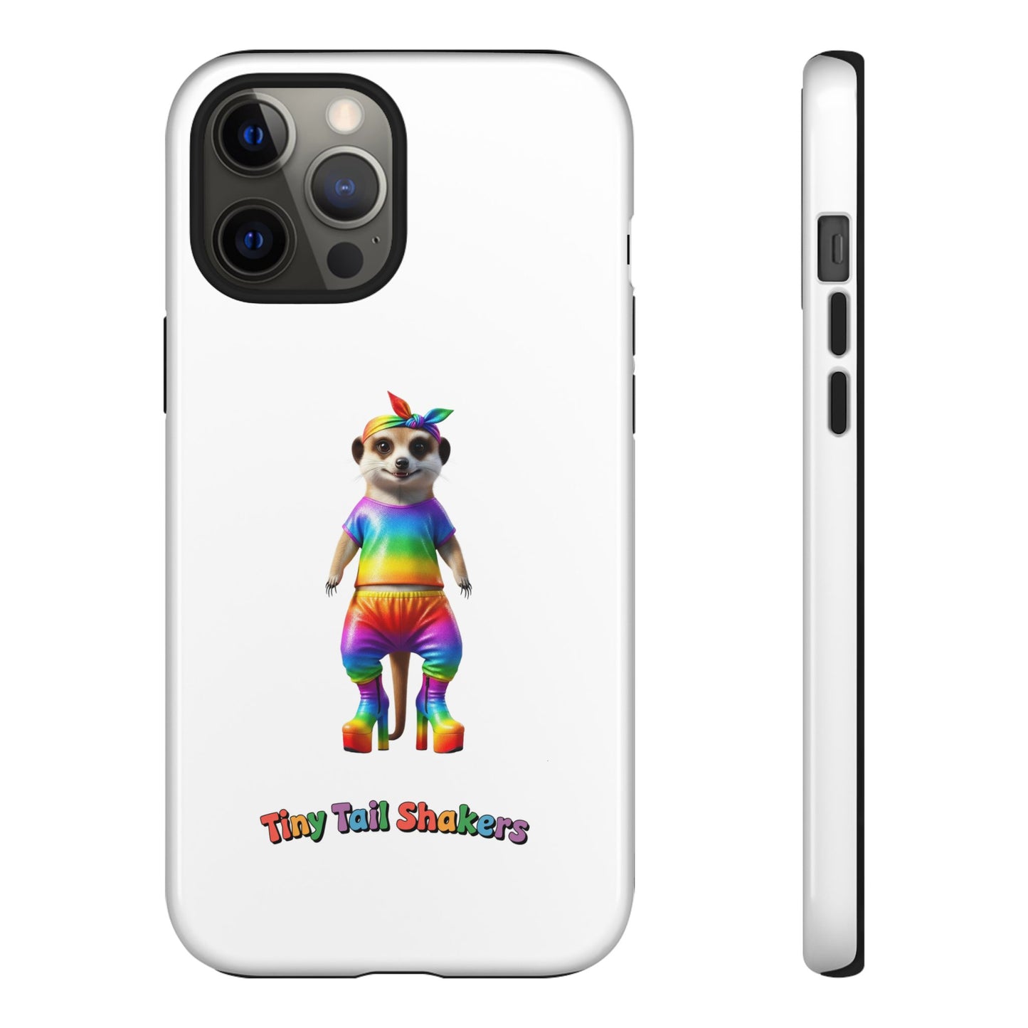 Rainbow Meerkat Tiny Tail Shaker | Phone Case