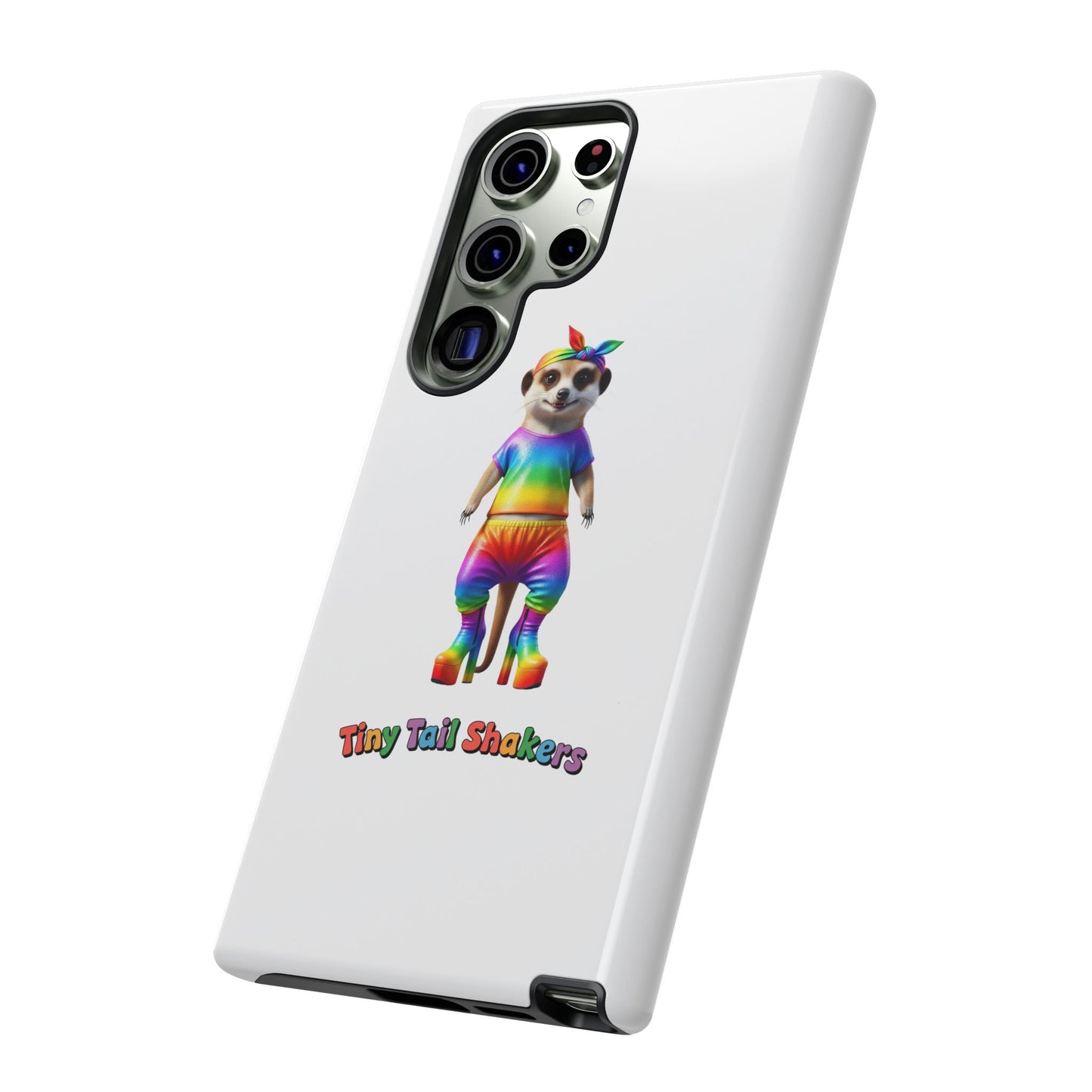 Rainbow Meerkat Tiny Tail Shaker | Phone Case