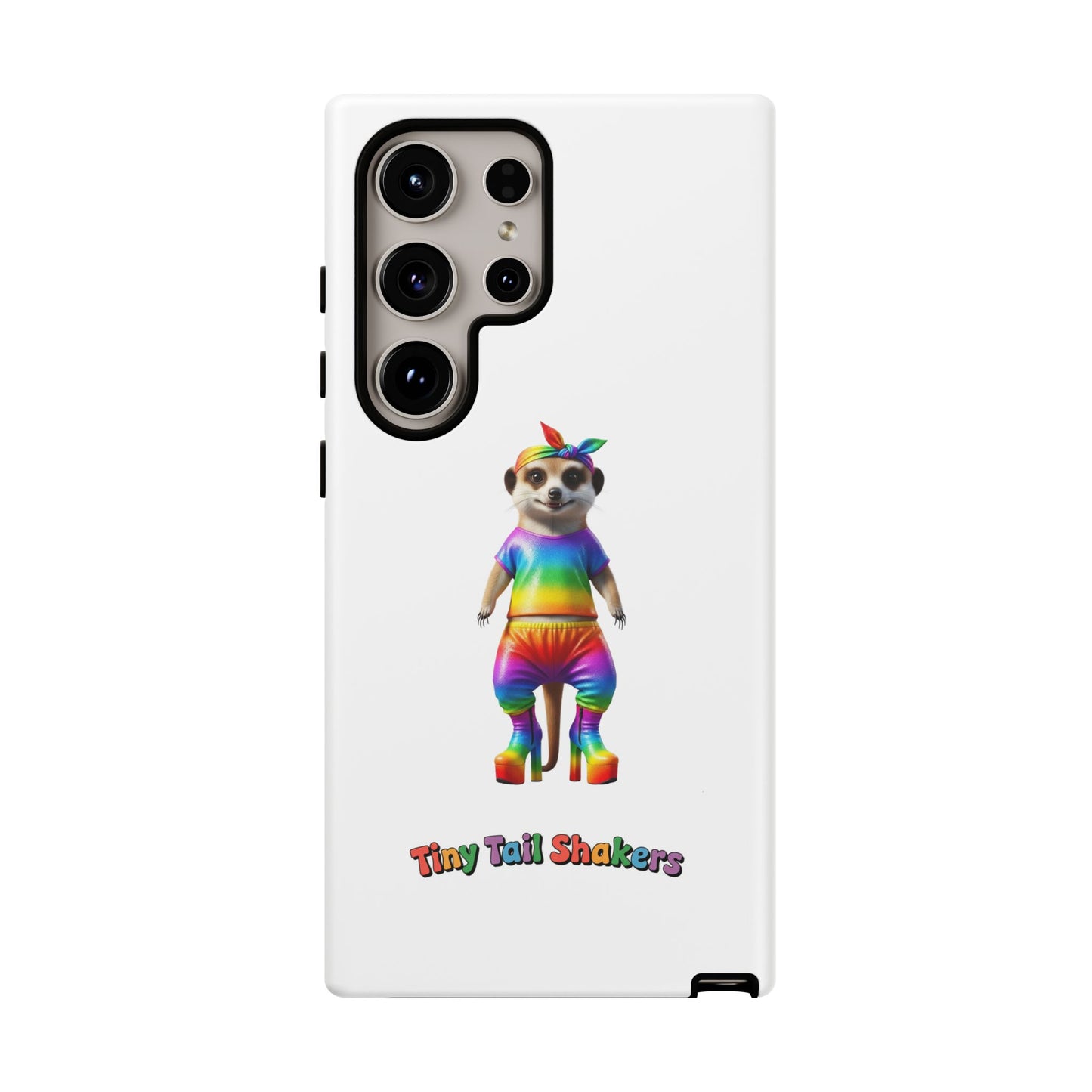 Rainbow Meerkat Tiny Tail Shaker | Phone Case