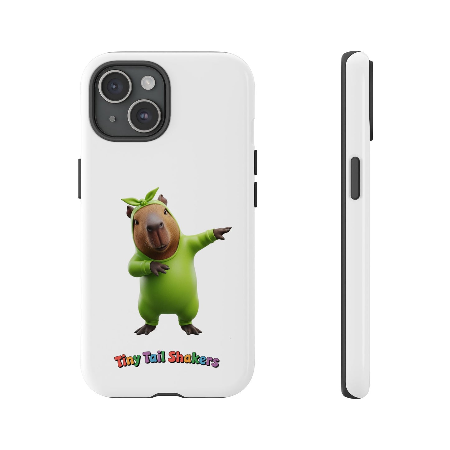 Happy Capybara Tiny Tail Shaker | Phone Case