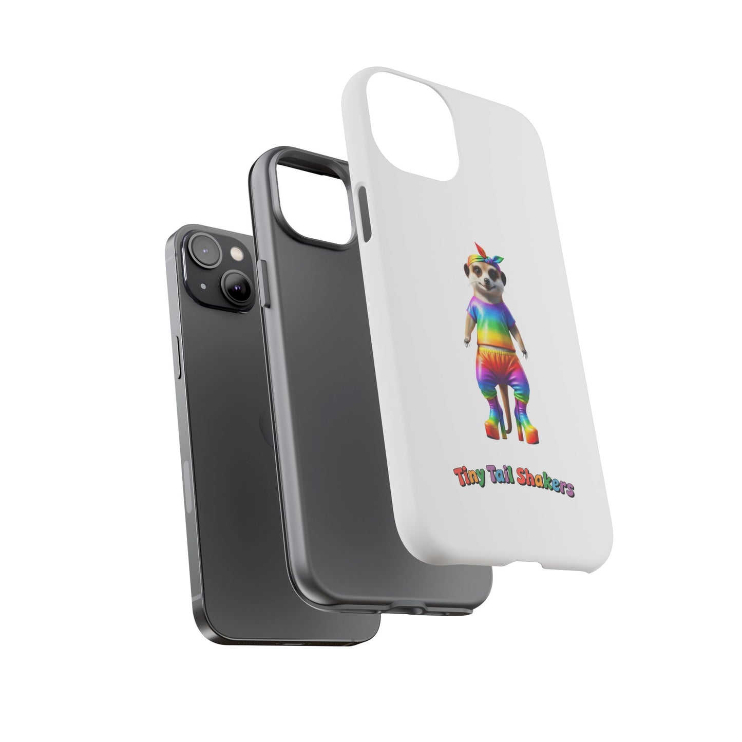 Rainbow Meerkat Tiny Tail Shaker | Phone Case