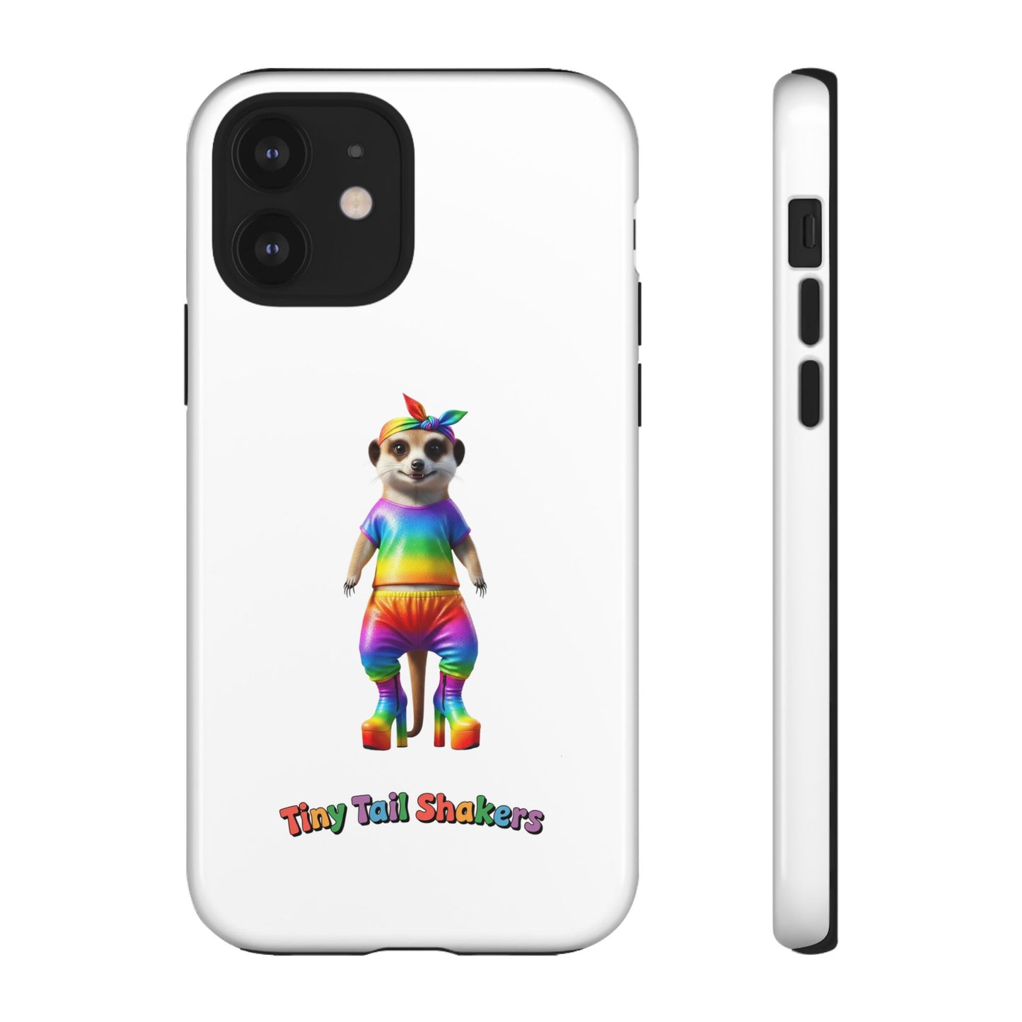 Rainbow Meerkat Tiny Tail Shaker | Phone Case