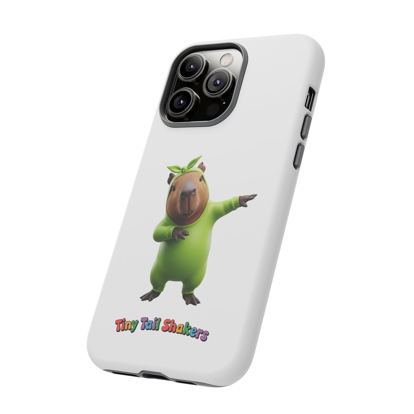 Happy Capybara Tiny Tail Shaker | Phone Case