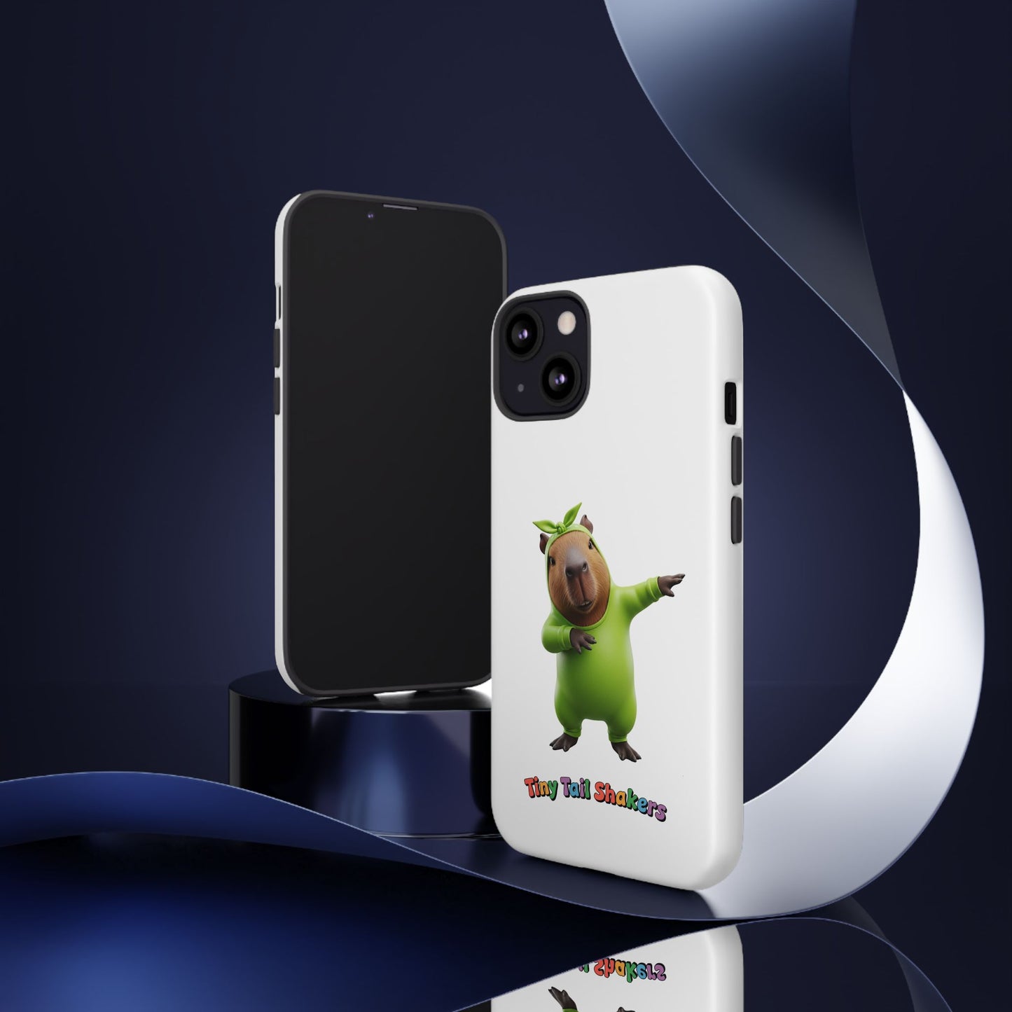 Happy Capybara Tiny Tail Shaker | Phone Case