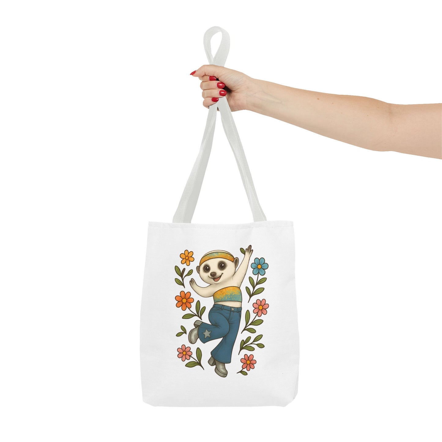 Bohemian Meerkat Tote Bag