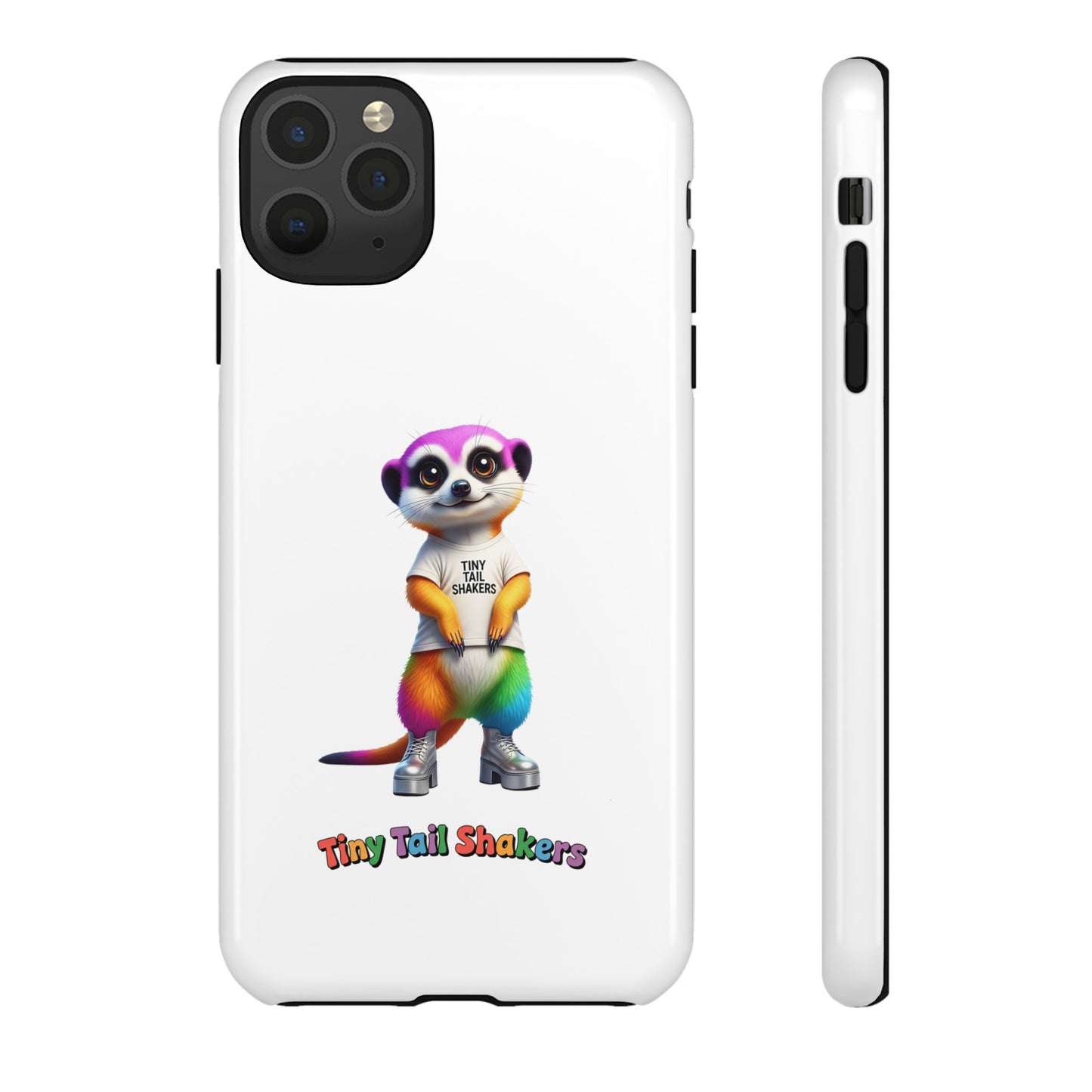 Rainbow Meerkat 2 Tiny Tail Shaker | Phone Case