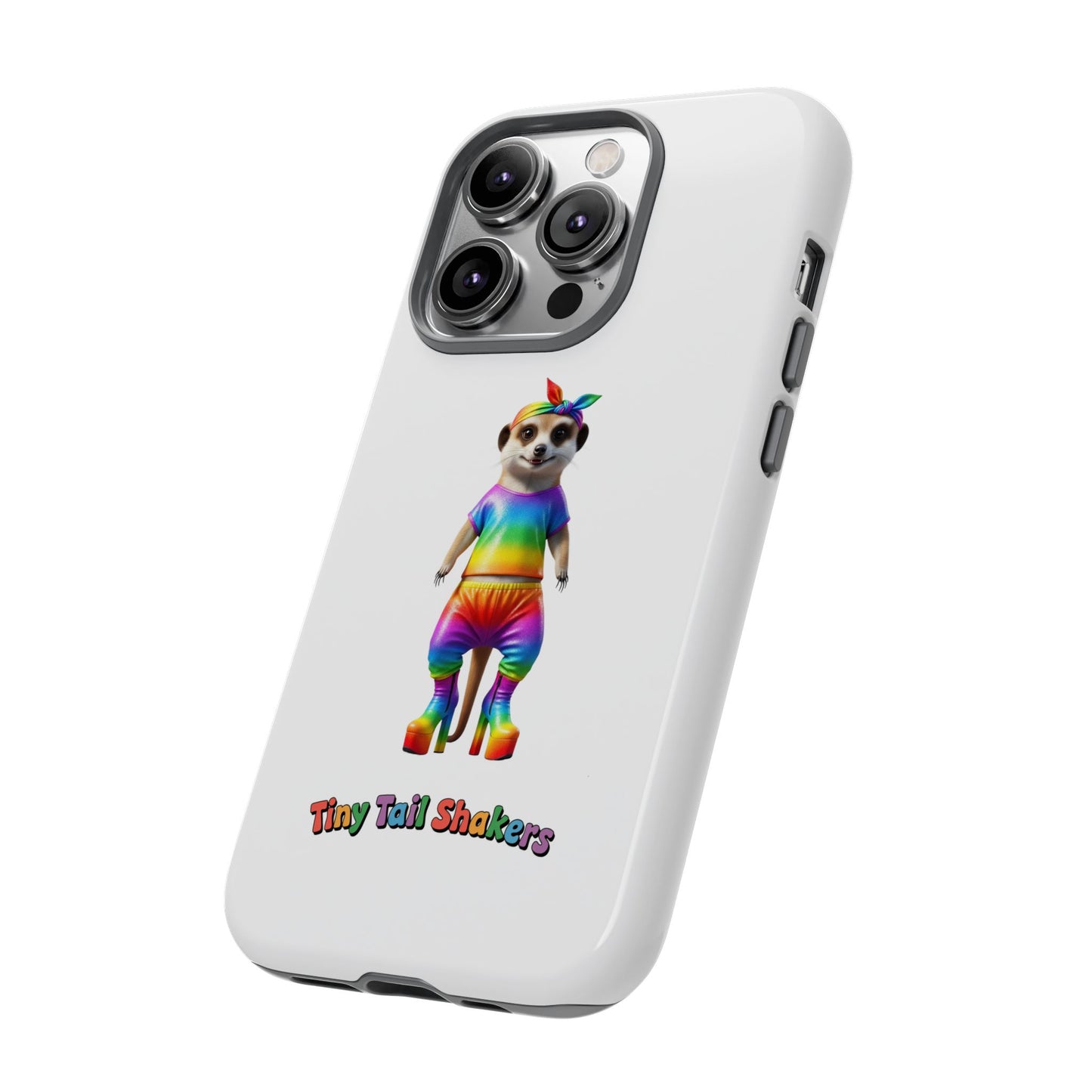 Rainbow Meerkat Tiny Tail Shaker | Phone Case