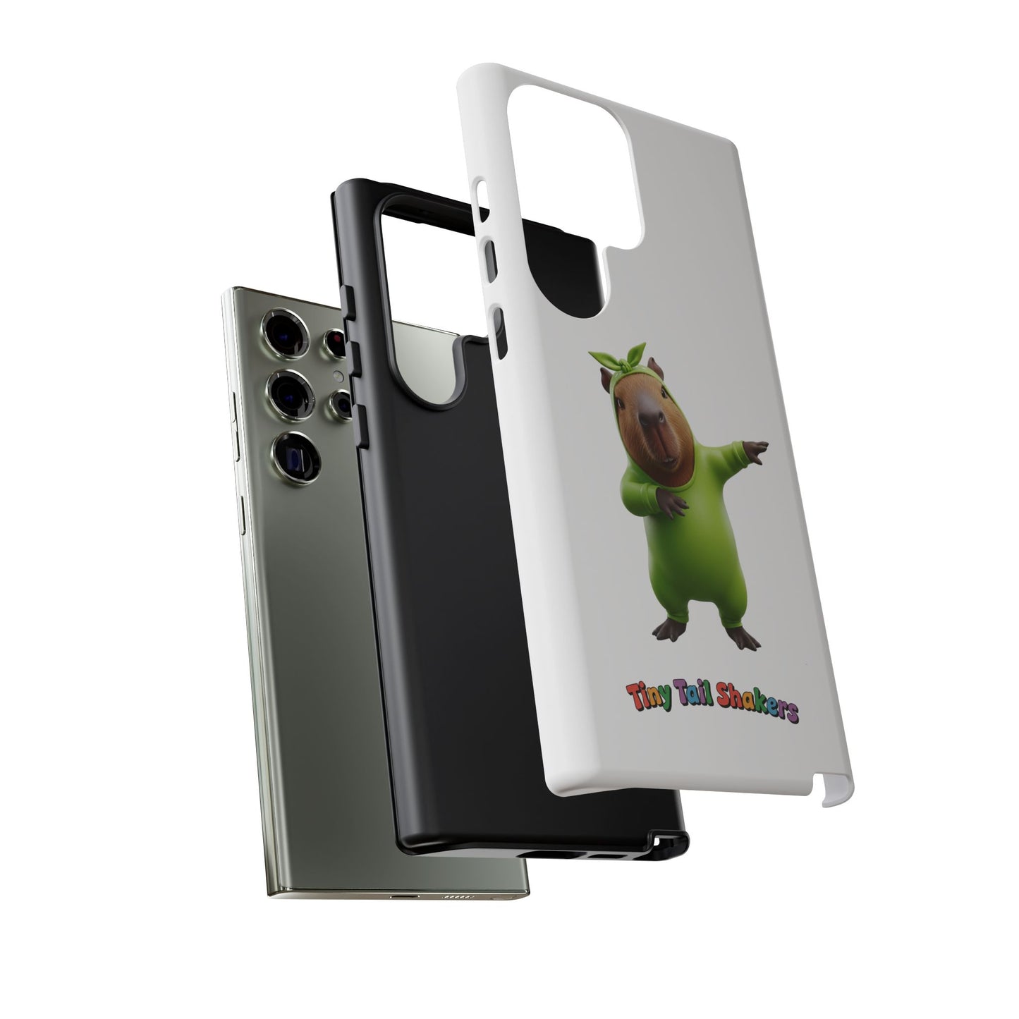 Happy Capybara Tiny Tail Shaker | Phone Case