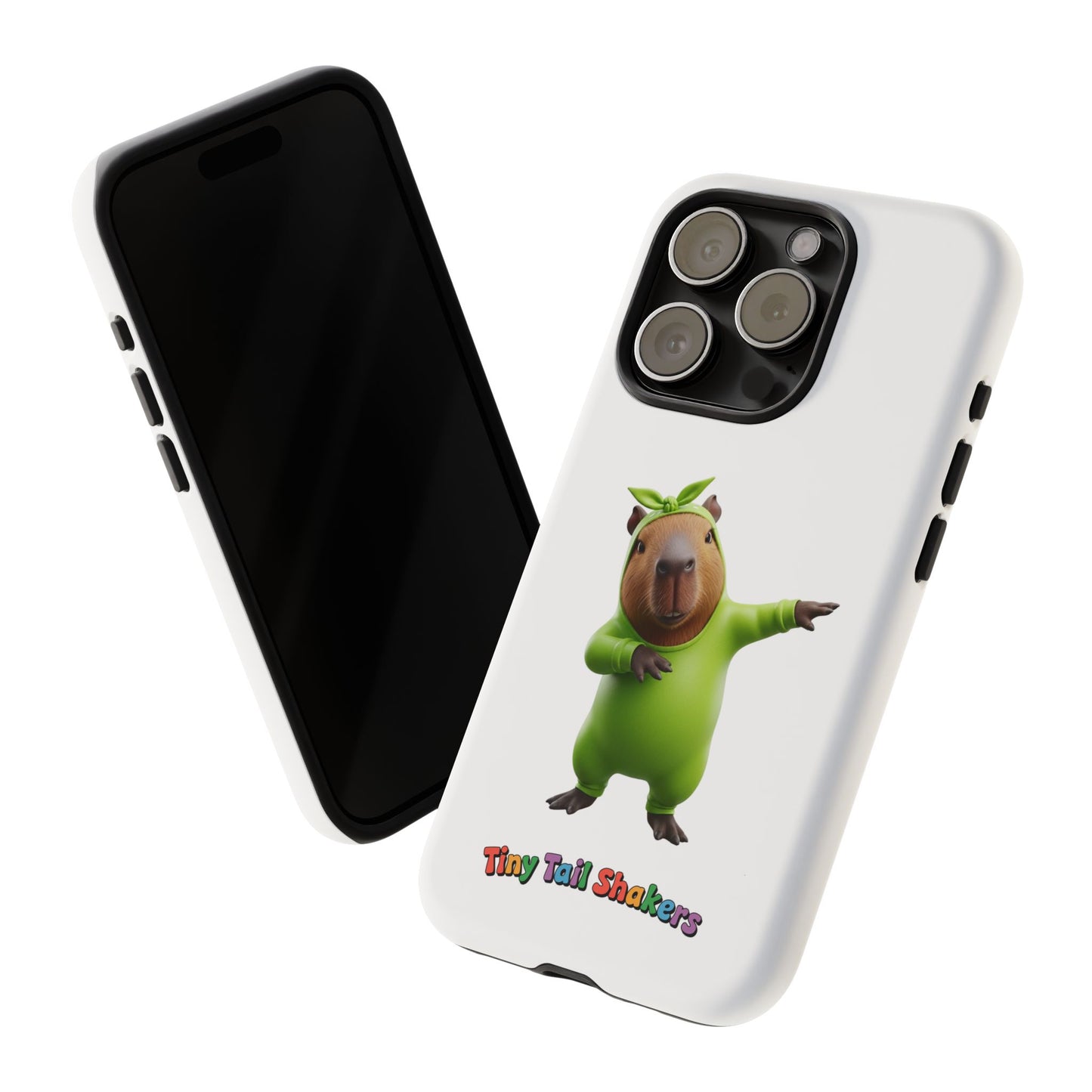 Happy Capybara Tiny Tail Shaker | Phone Case