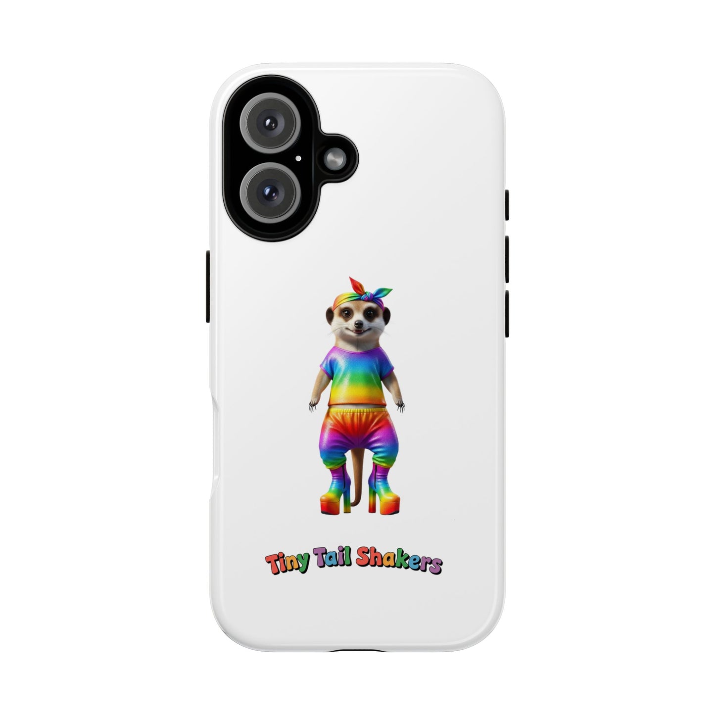 Rainbow Meerkat Tiny Tail Shaker | Phone Case