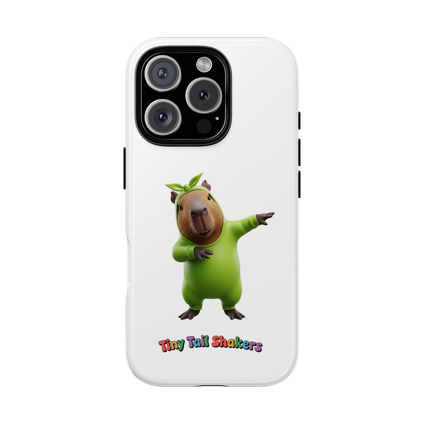 Happy Capybara Tiny Tail Shaker | Phone Case