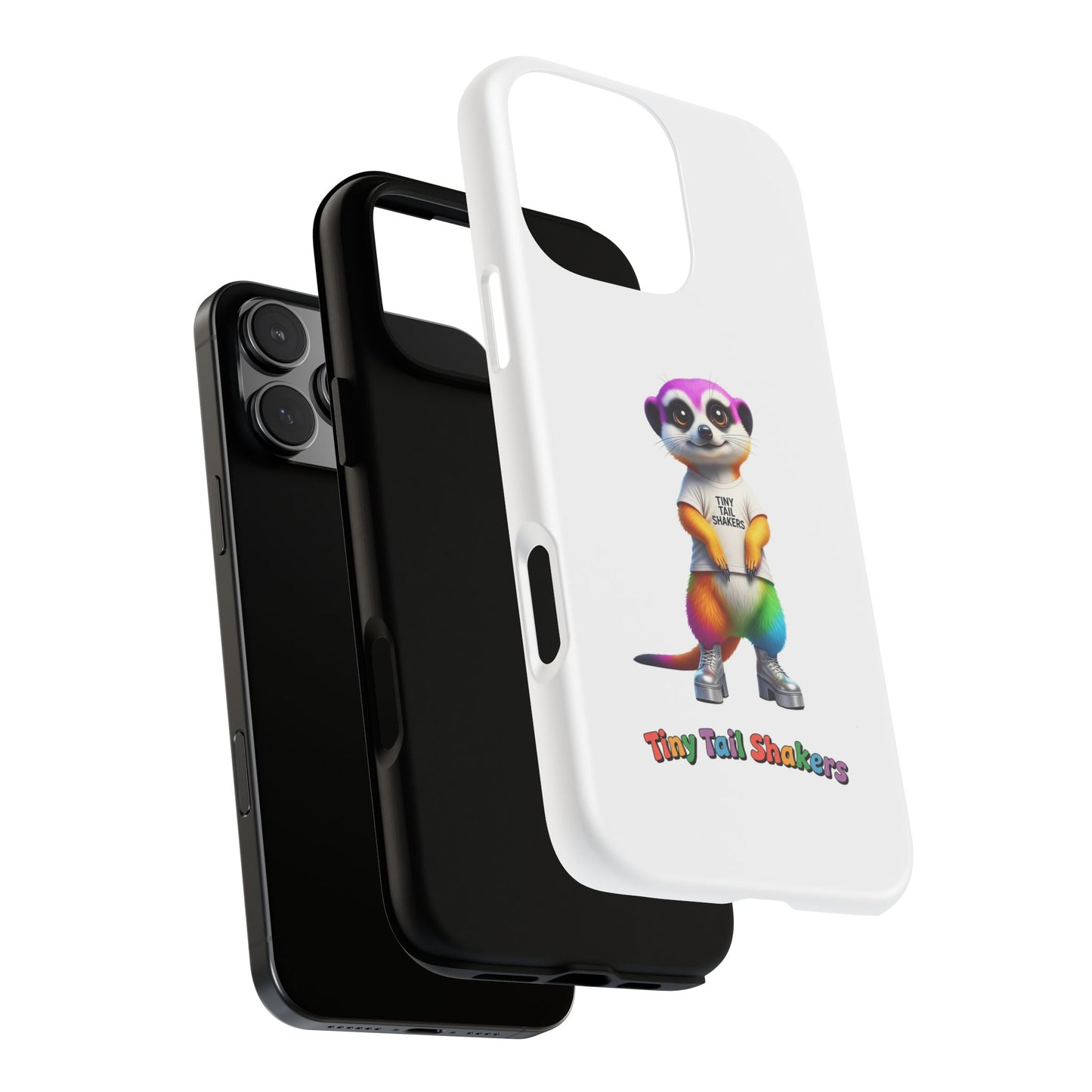 Rainbow Meerkat 2 Tiny Tail Shaker | Phone Case