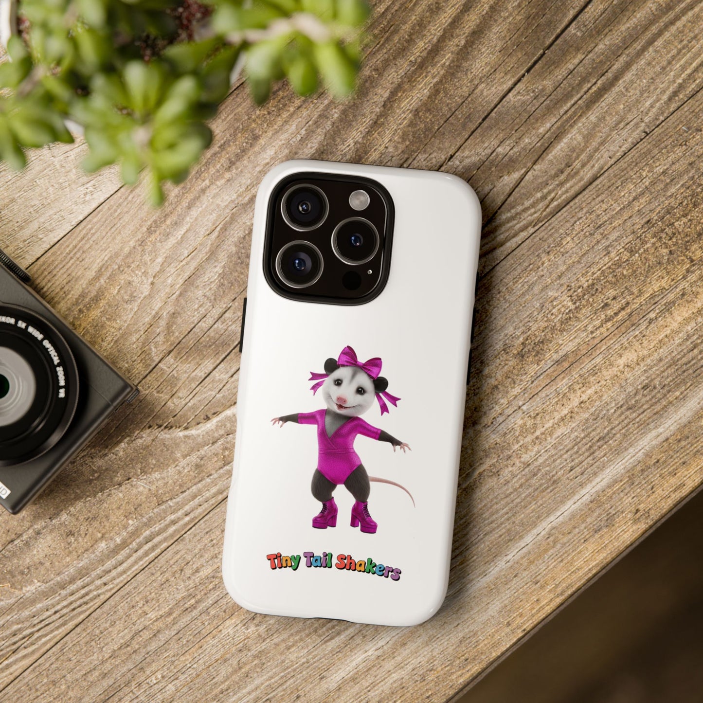 Opossum Party Tiny Tail Shaker | Phone Case