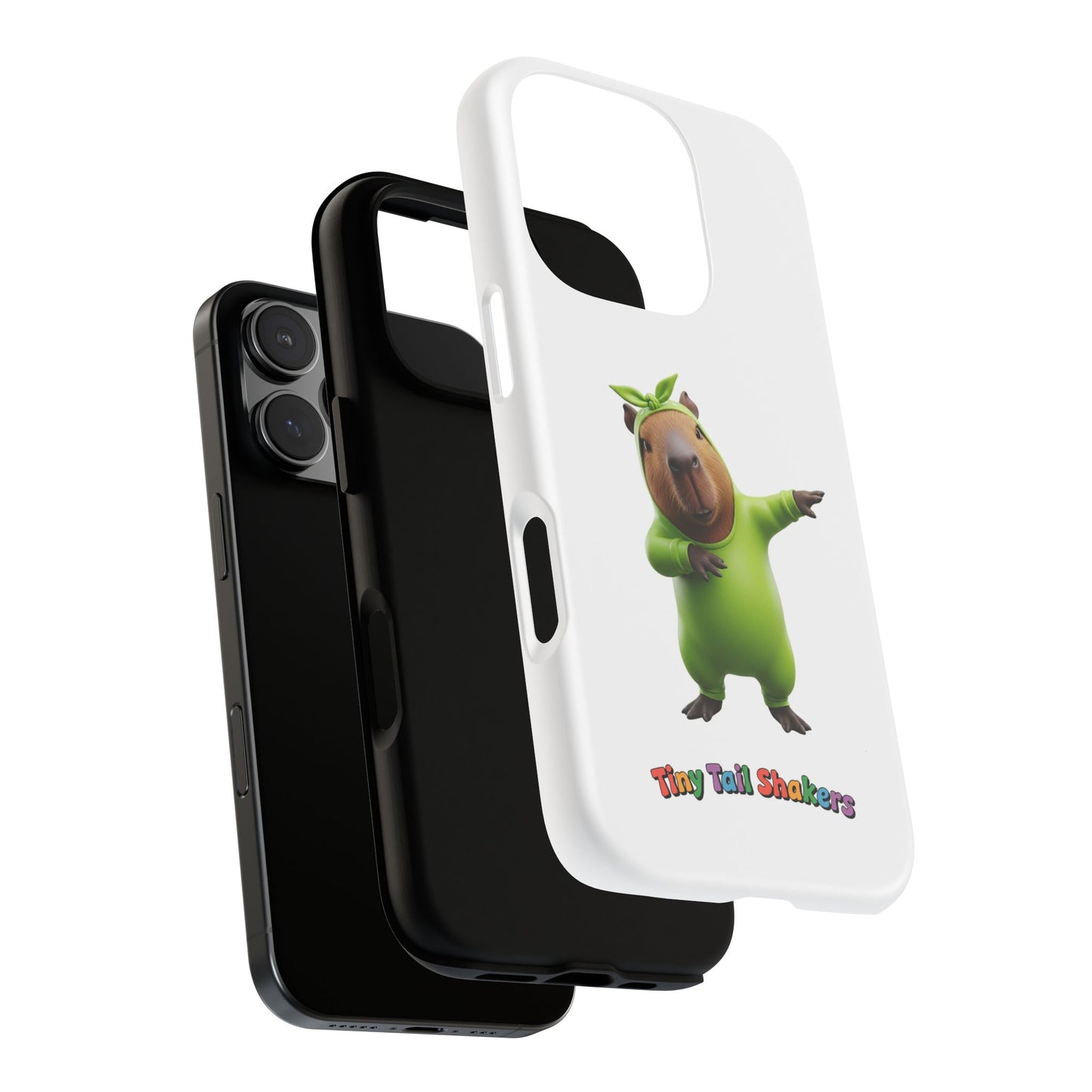 Happy Capybara Tiny Tail Shaker | Phone Case