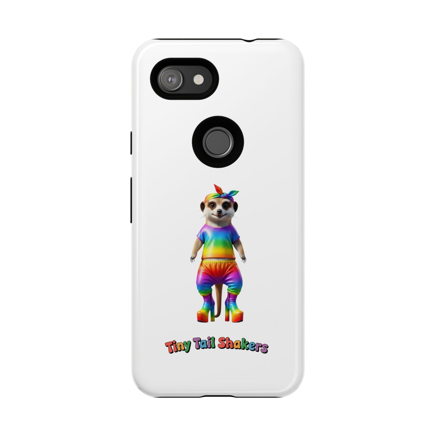 Rainbow Meerkat Tiny Tail Shaker | Phone Case
