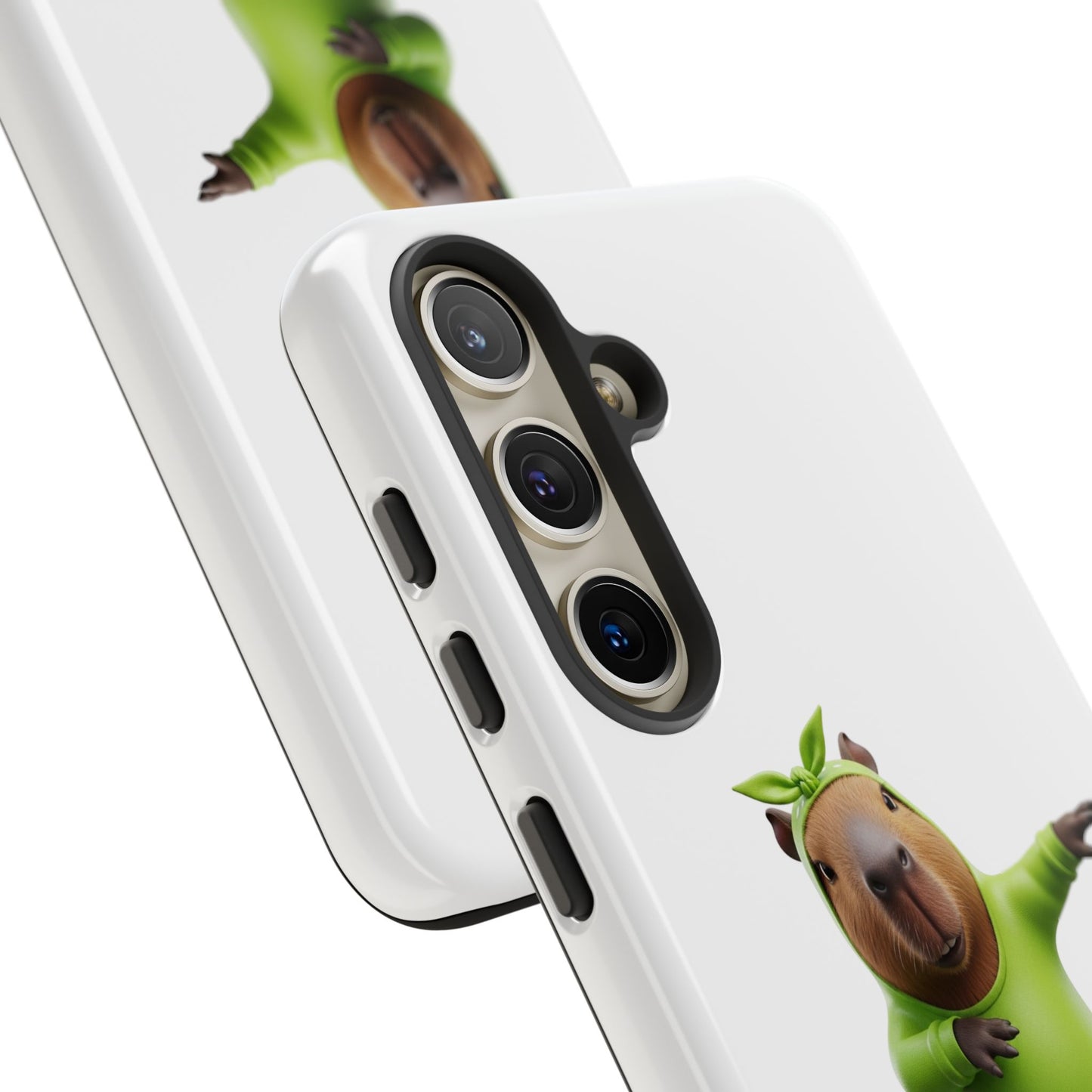 Happy Capybara Tiny Tail Shaker | Phone Case