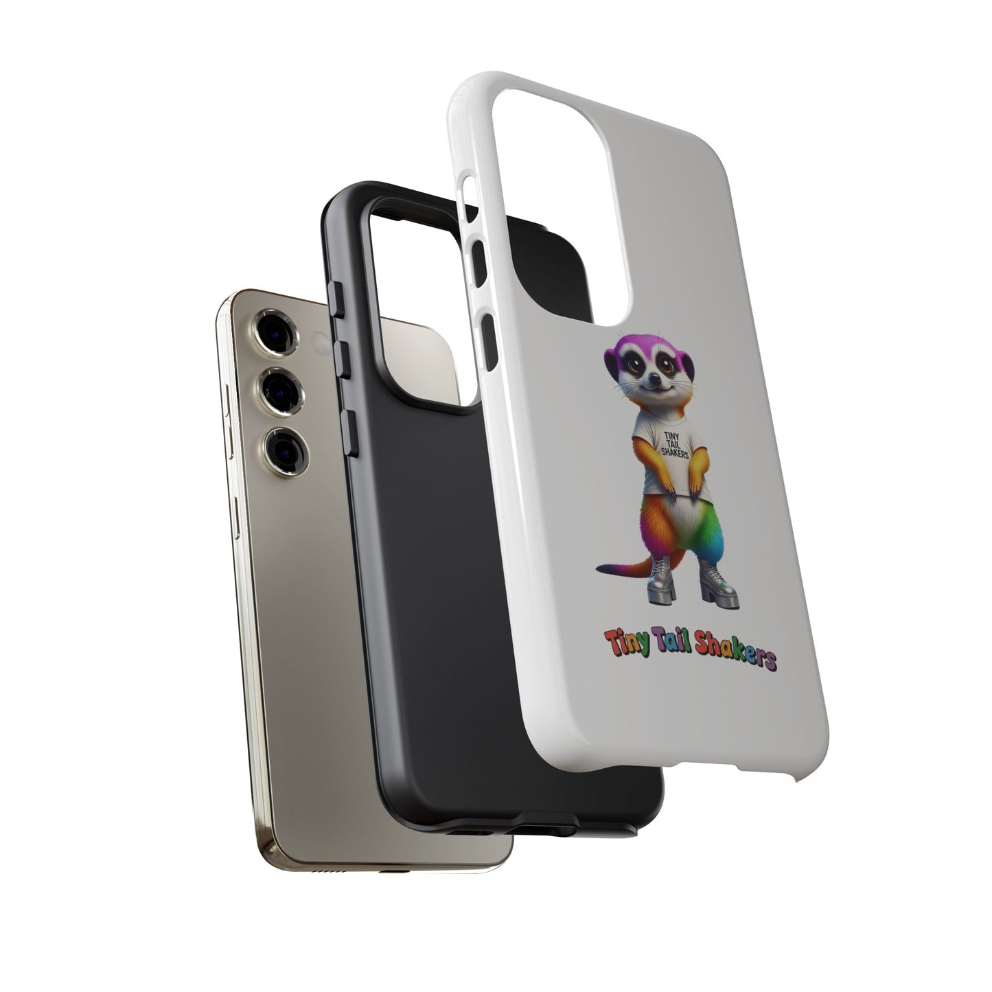 Rainbow Meerkat 2 Tiny Tail Shaker | Phone Case
