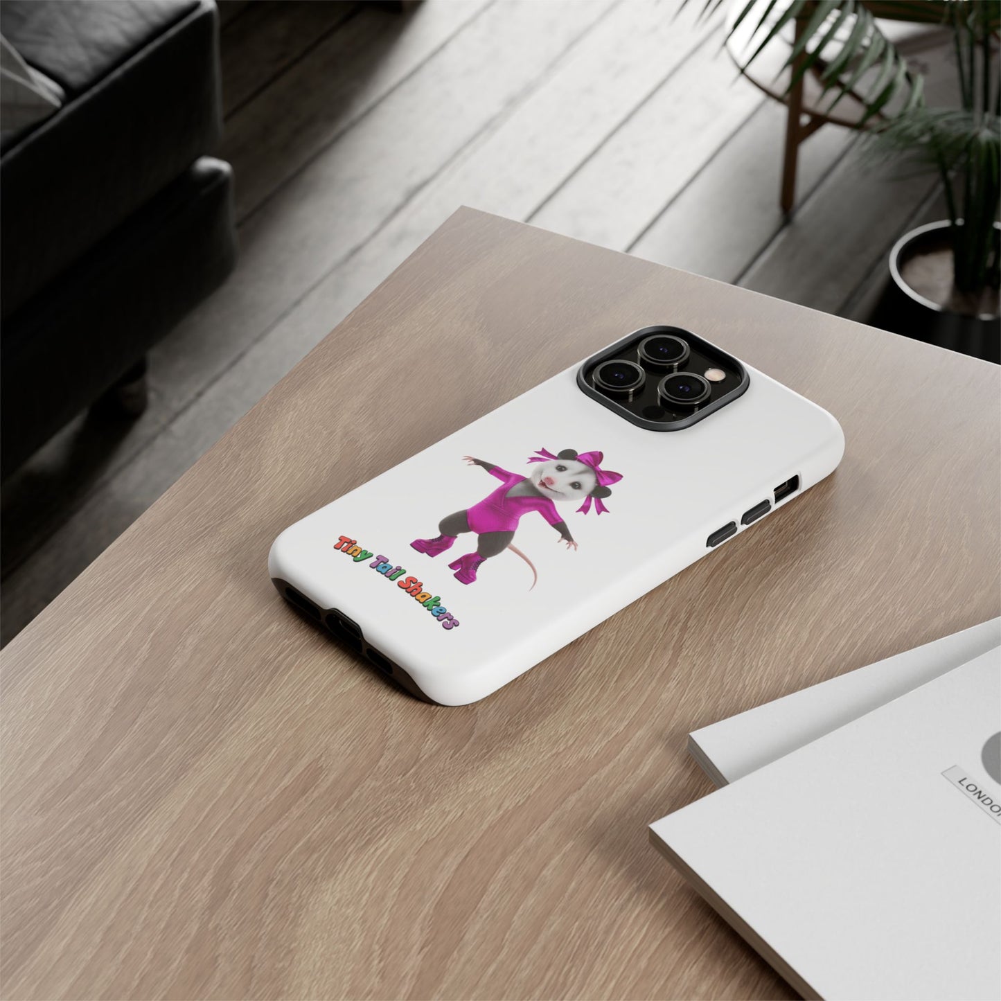 Opossum Party Tiny Tail Shaker | Phone Case