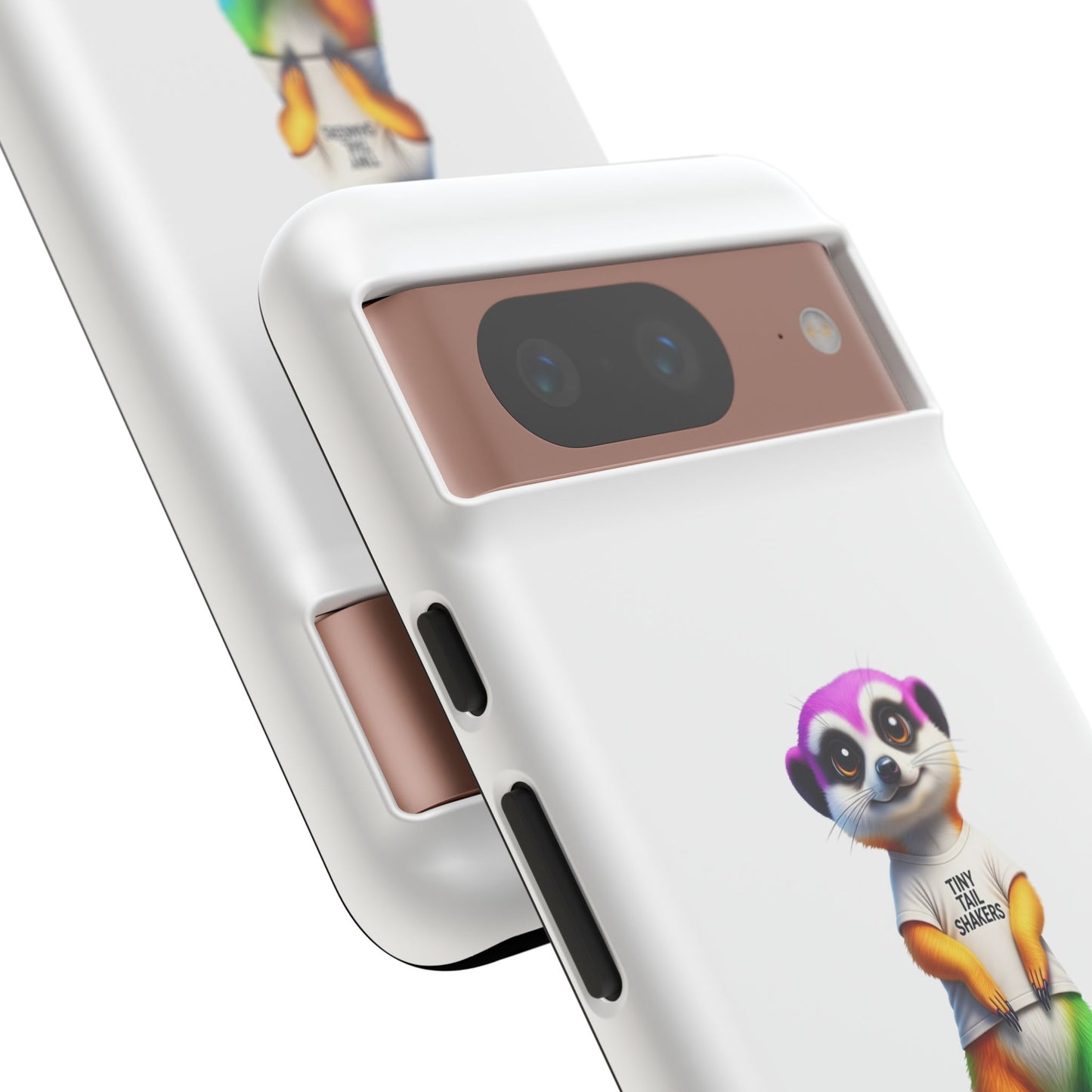 Rainbow Meerkat 2 Tiny Tail Shaker | Phone Case