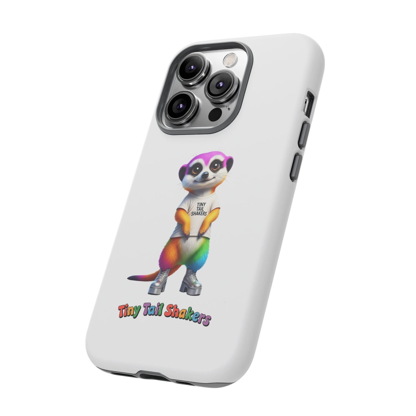 Rainbow Meerkat 2 Tiny Tail Shaker | Phone Case
