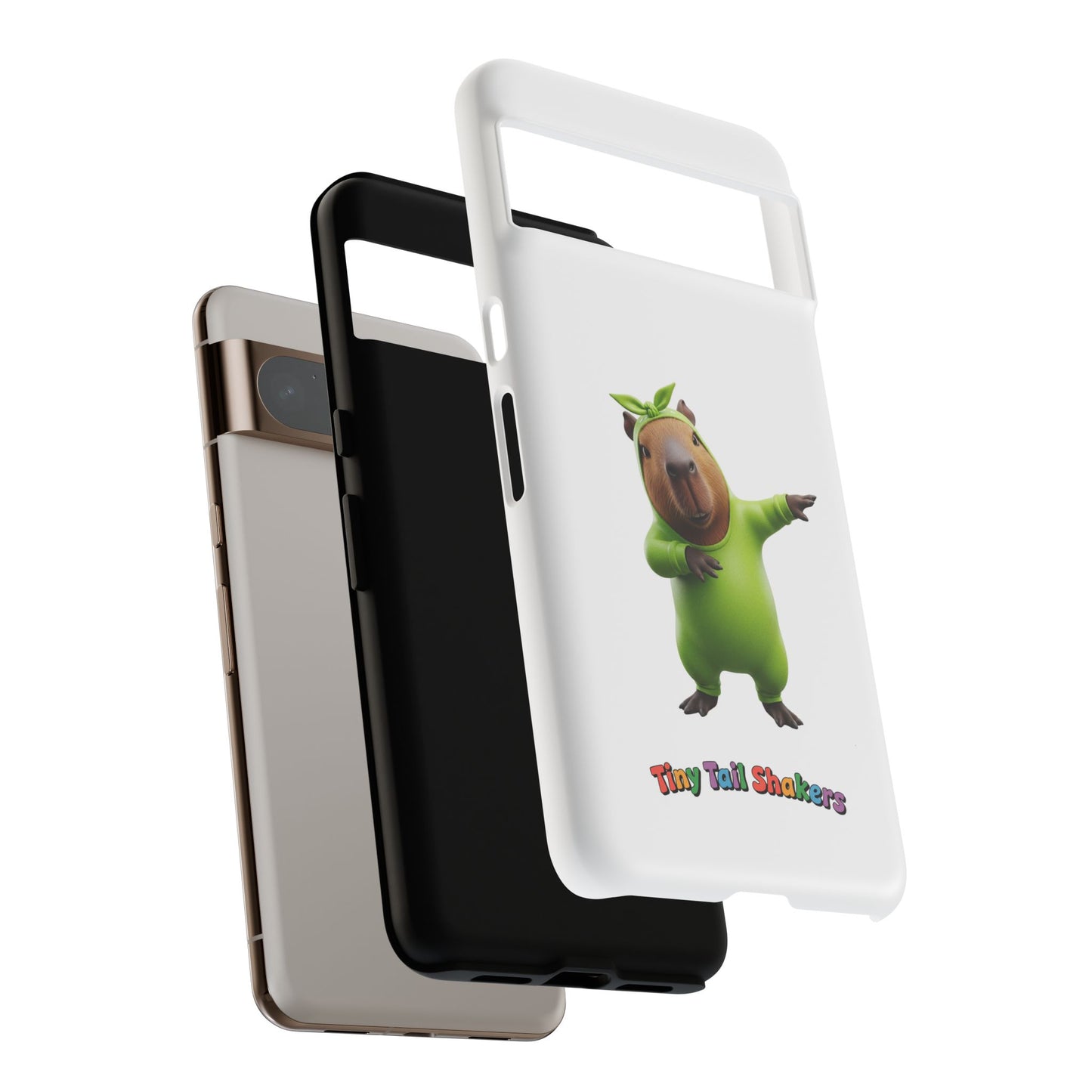 Happy Capybara Tiny Tail Shaker | Phone Case