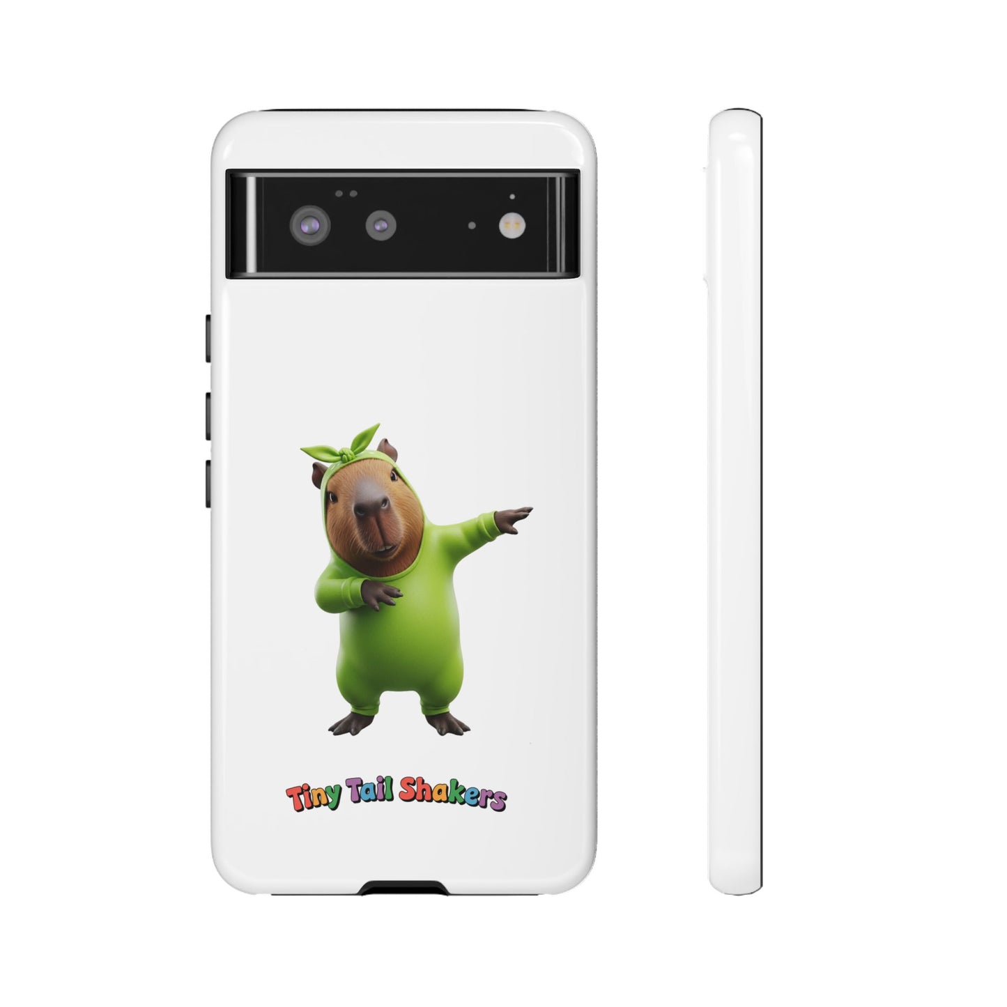 Happy Capybara Tiny Tail Shaker | Phone Case
